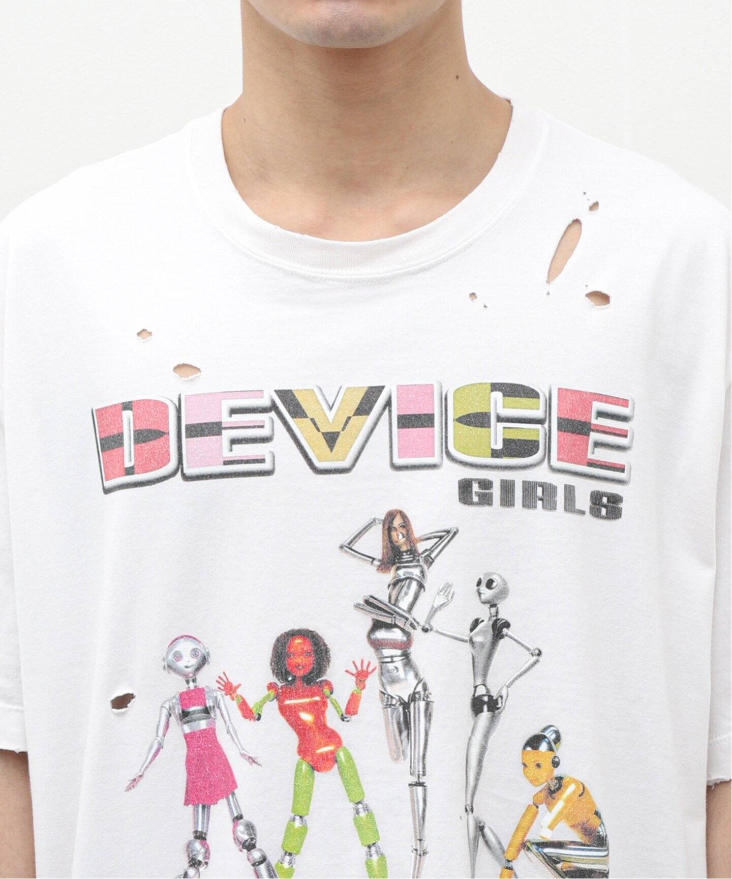 doublet / ダブレット】PZ TODAY DEVICE GIRLS T-SHIRT（Tシャツ 