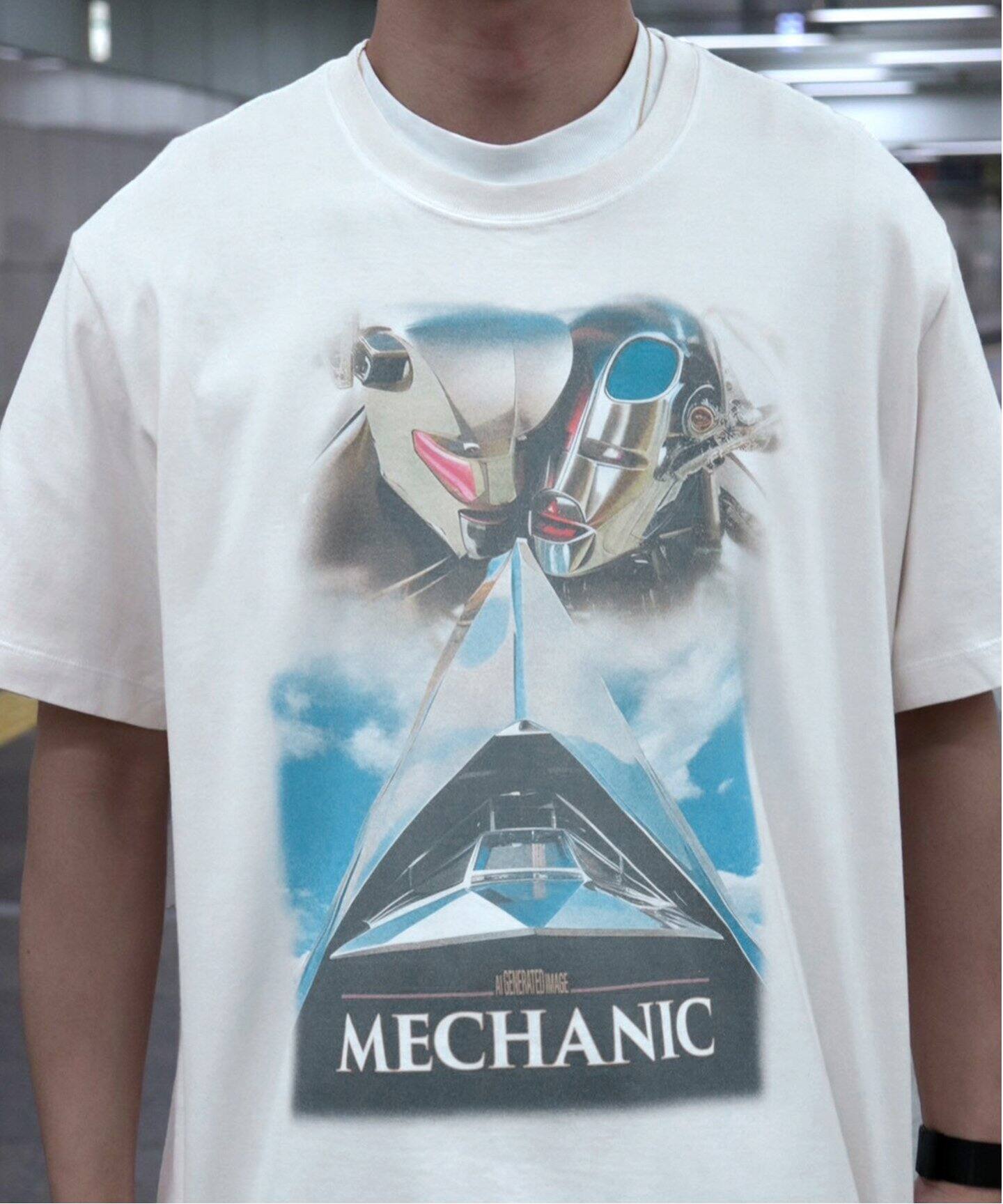 doublet / ダブレット】ANDROID PRINT T-SHIRT（Tシャツ／カットソー 