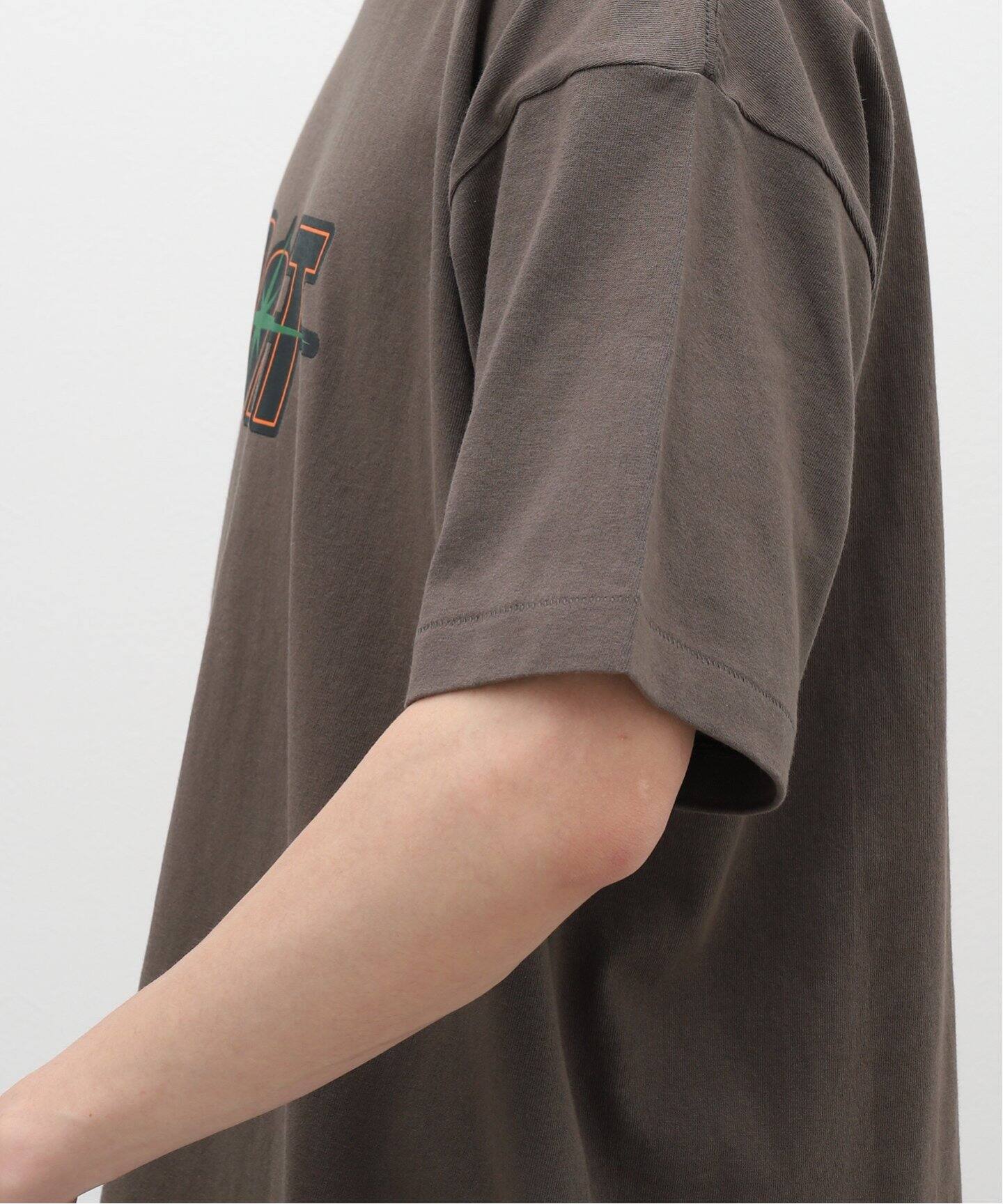 BOTT ブラウン BOTT SPACE LOGO TEE Mサイズ（BoTT Space Logo Tee  