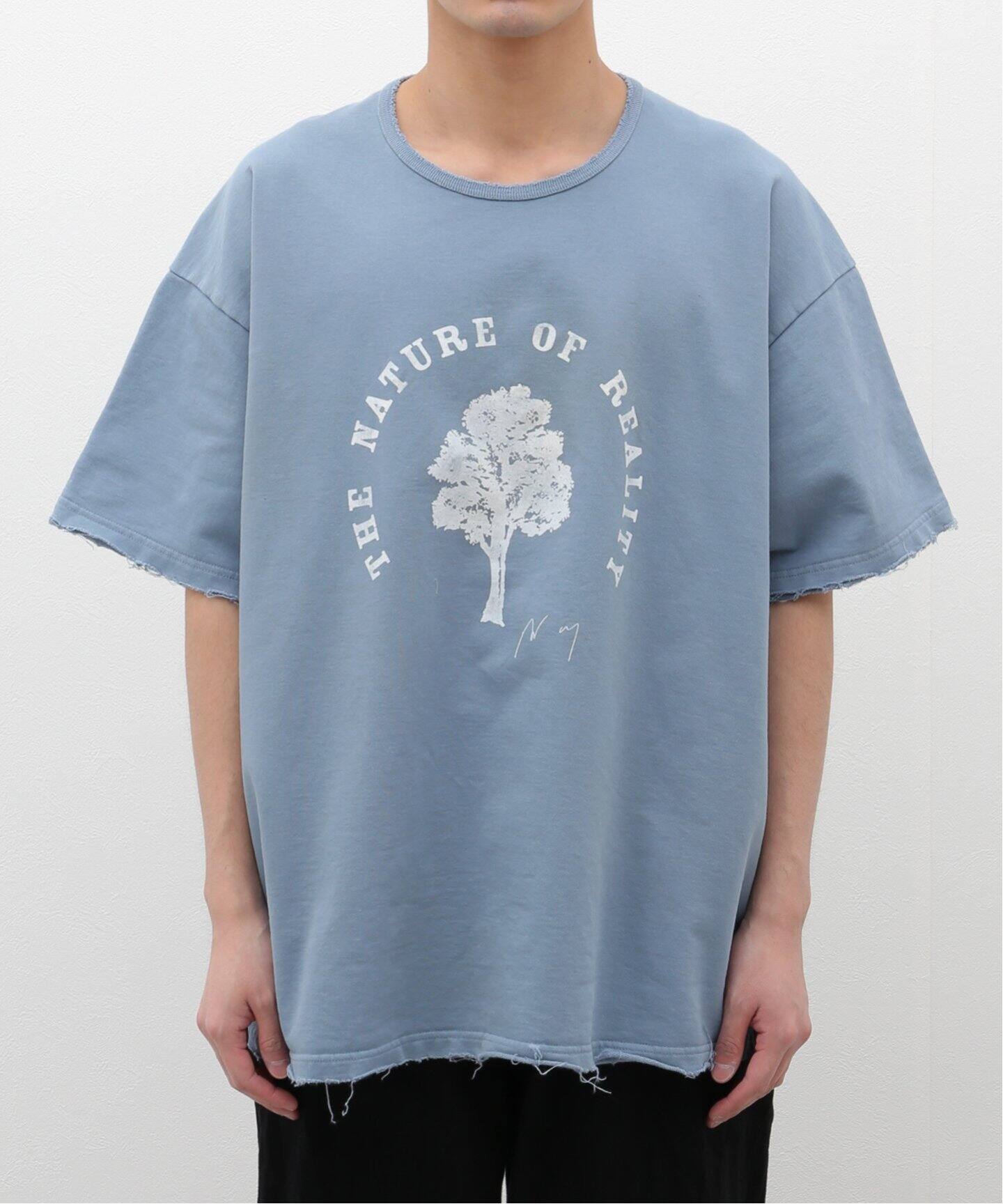 ANCELLM / アンセルム】DAMAGE AGING T-SHIRT（Tシャツ／カットソー 