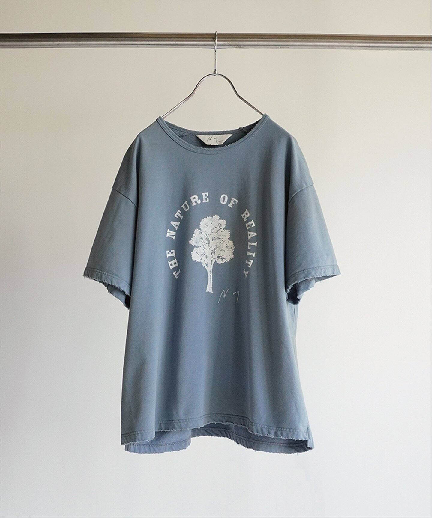 ANCELLM / アンセルム】DAMAGE AGING T-SHIRT（Tシャツ／カットソー  