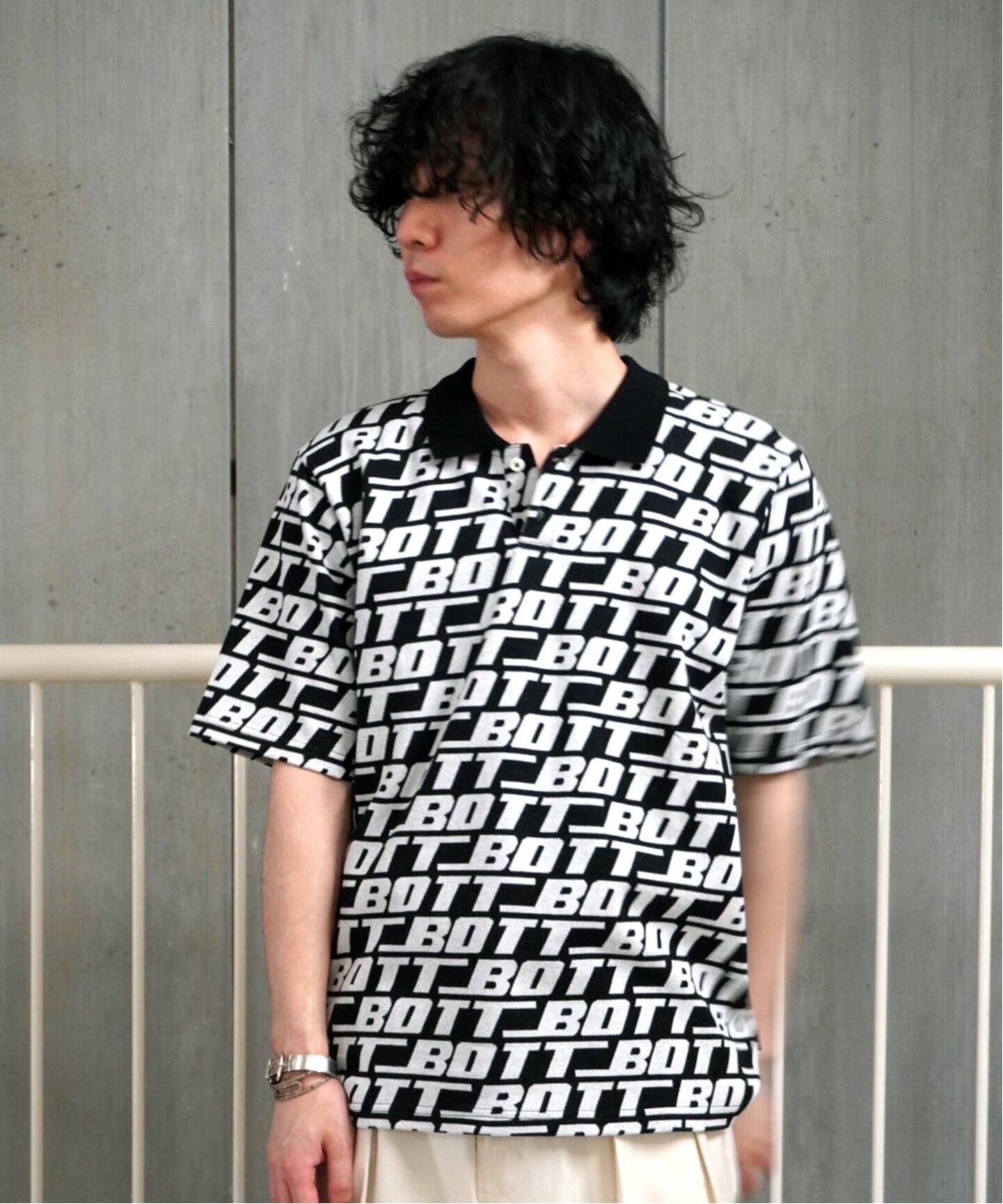 BoTT / ボット】Sound Logo S/S ポロシャツ（ポロシャツ）｜WISM  