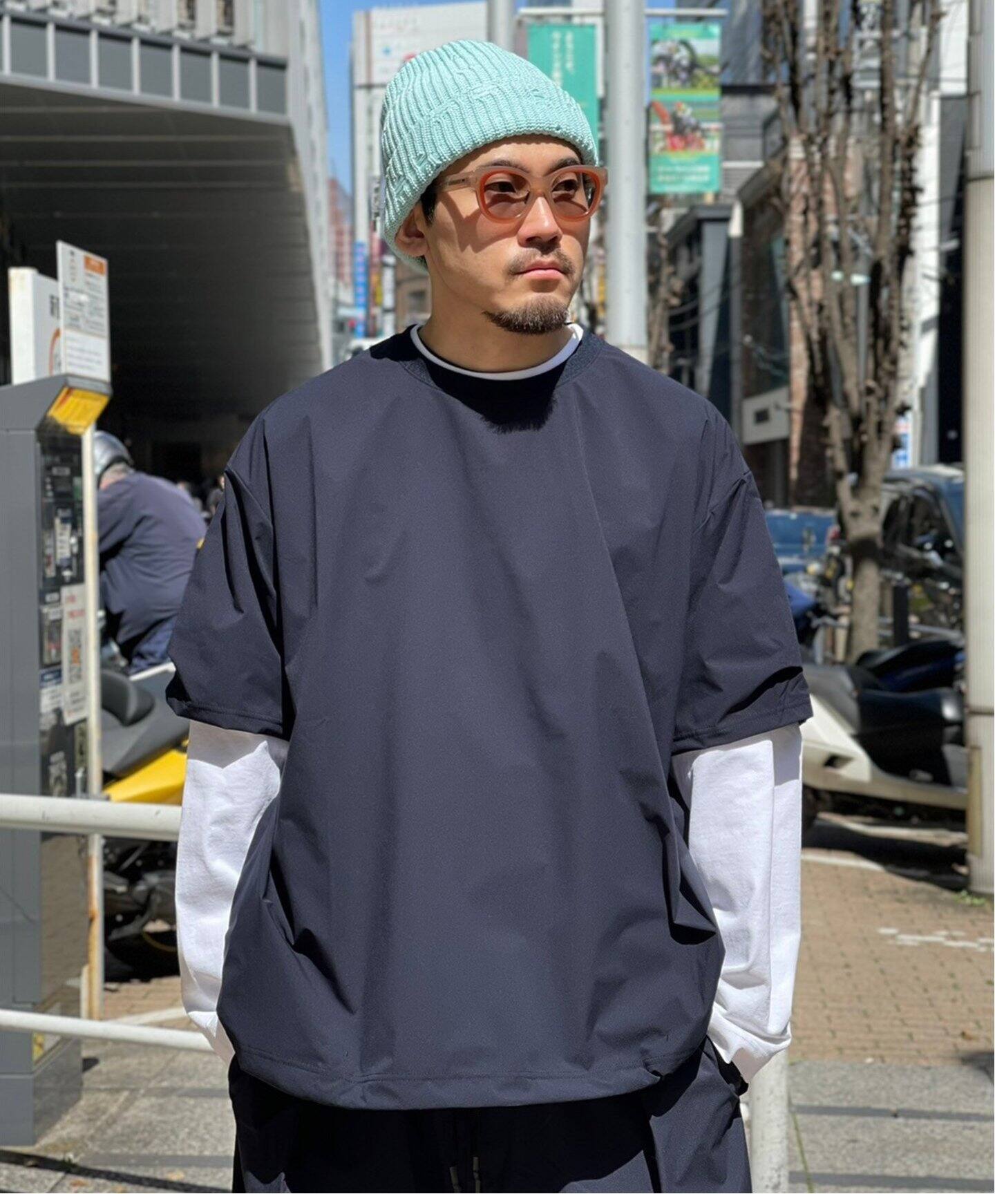 UNTRACE / アントレース】2W STRETCH SMOCK S/S（Tシャツ／カットソー 