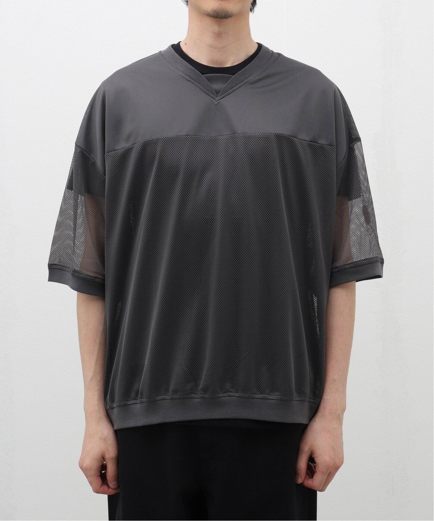 C.E / シーイー】cavempt MESH V NECK TOP（Tシャツ／カットソー 