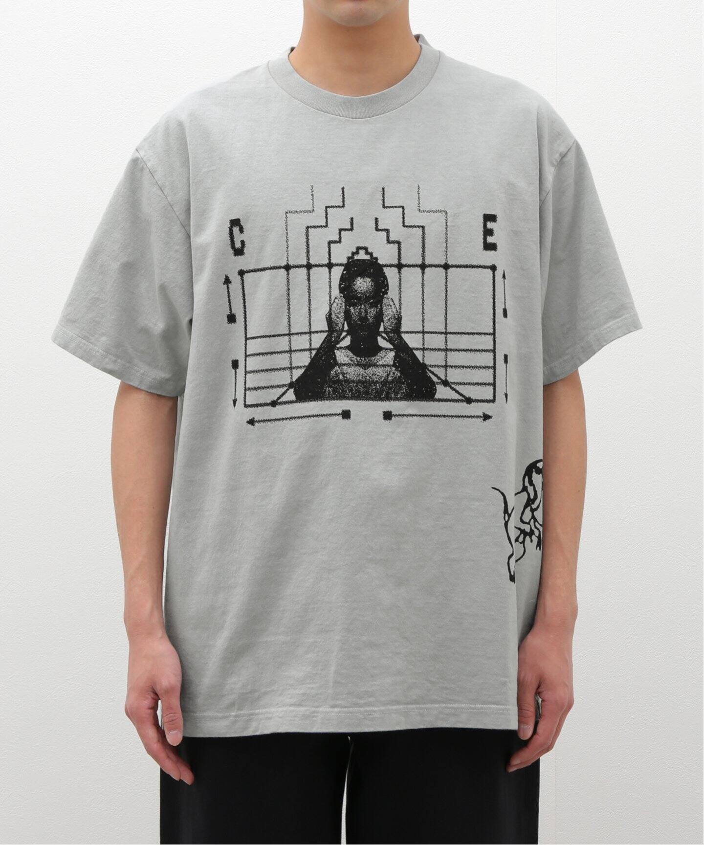 C.E / シーイー】cavempt OVERDYE CAUSE AND EFFECT T（Tシャツ 