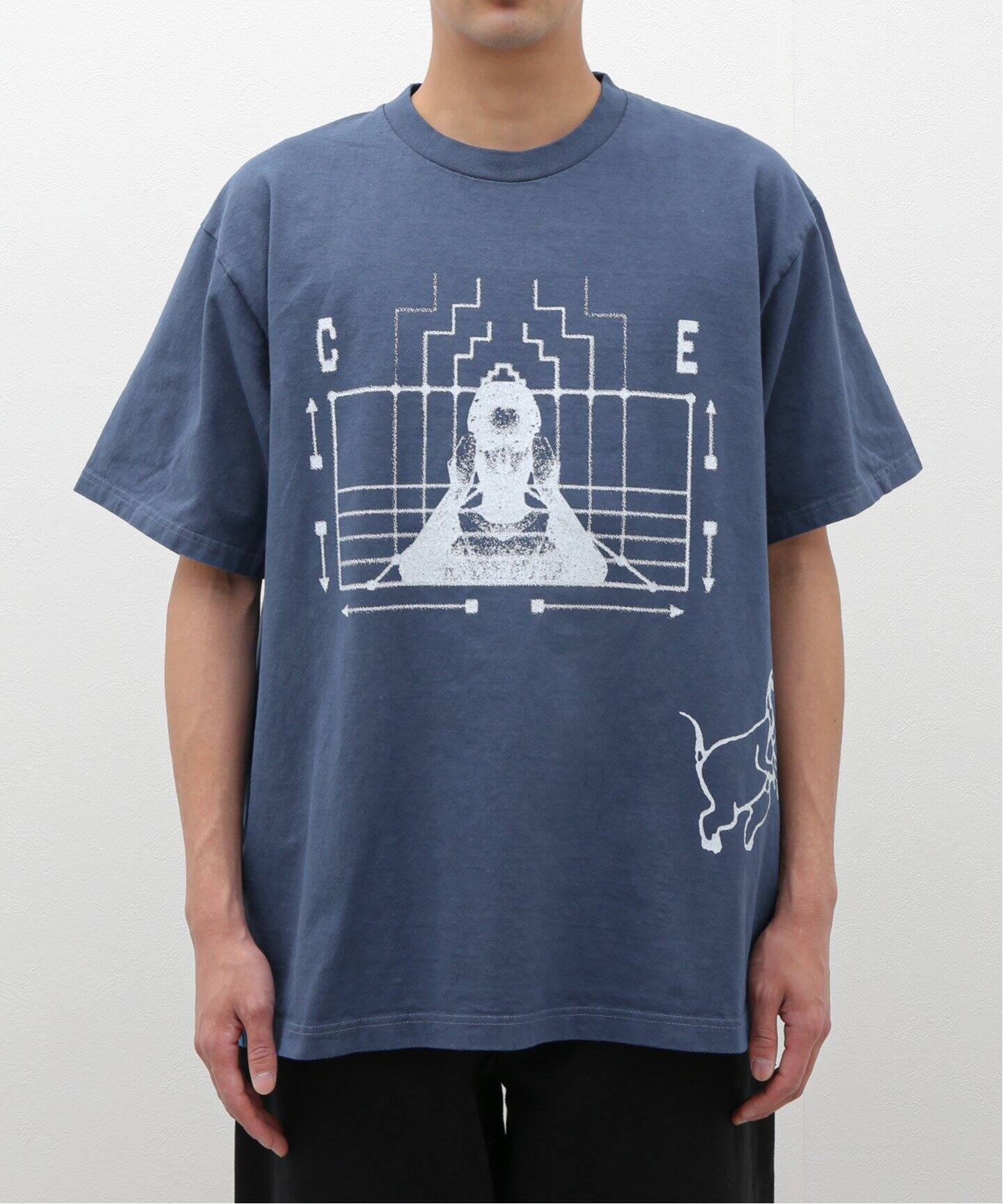 C.E / シーイー】cavempt OVERDYE CAUSE AND EFFECT T（Tシャツ  