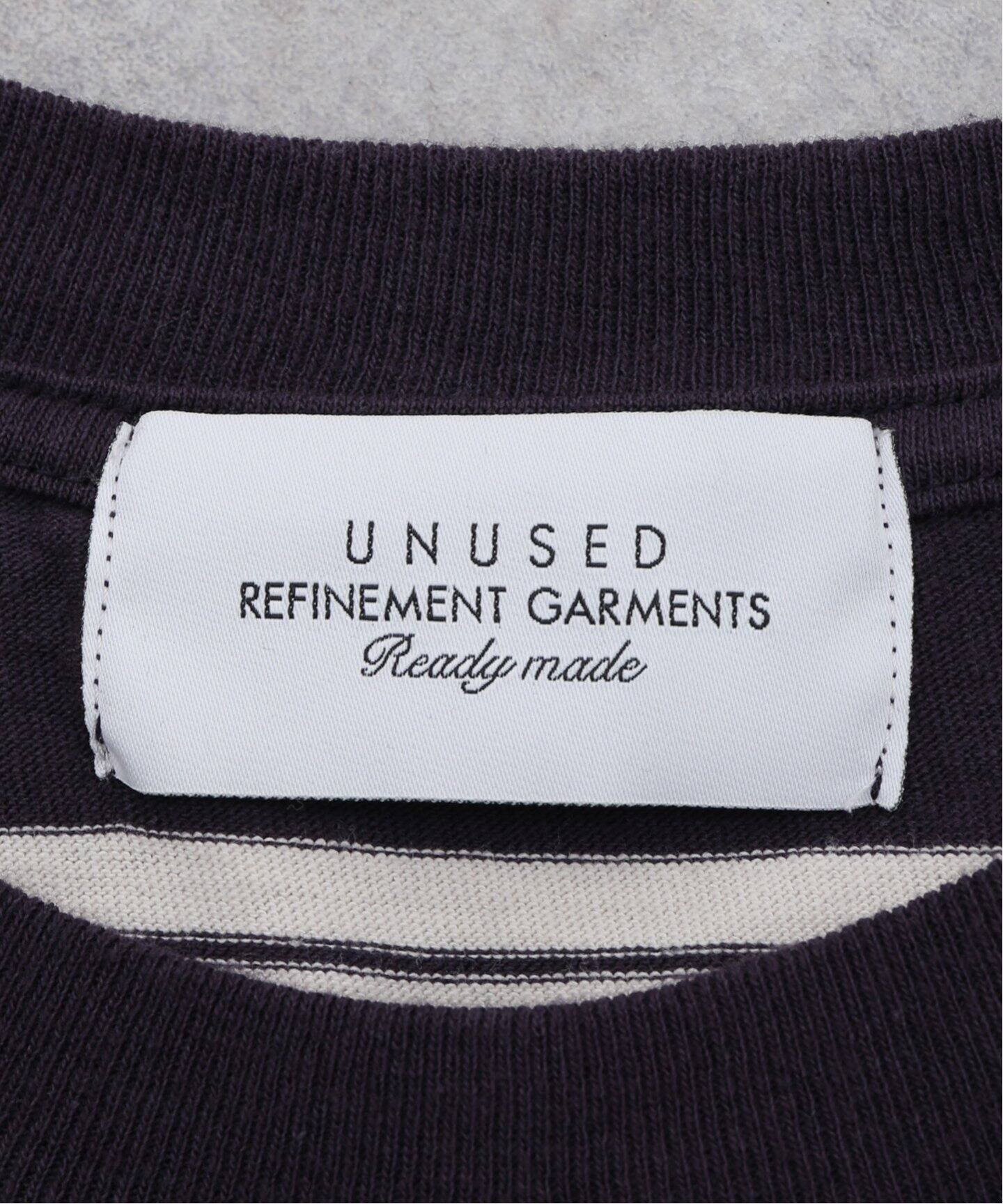 UNUSED / アンユーズド】US2431 STRIPED T-SHIRT（Tシャツ／カットソー 