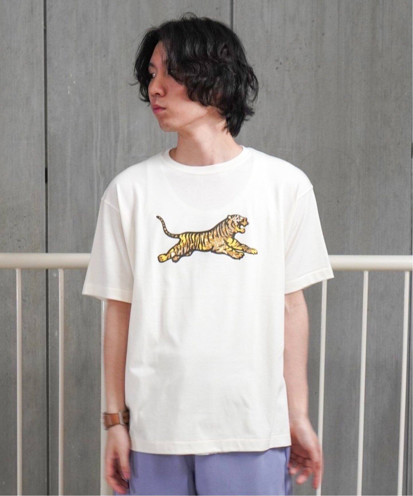 rajabrooke / ラジャブルック】WISM 別注 Batik Tiger Tee（T