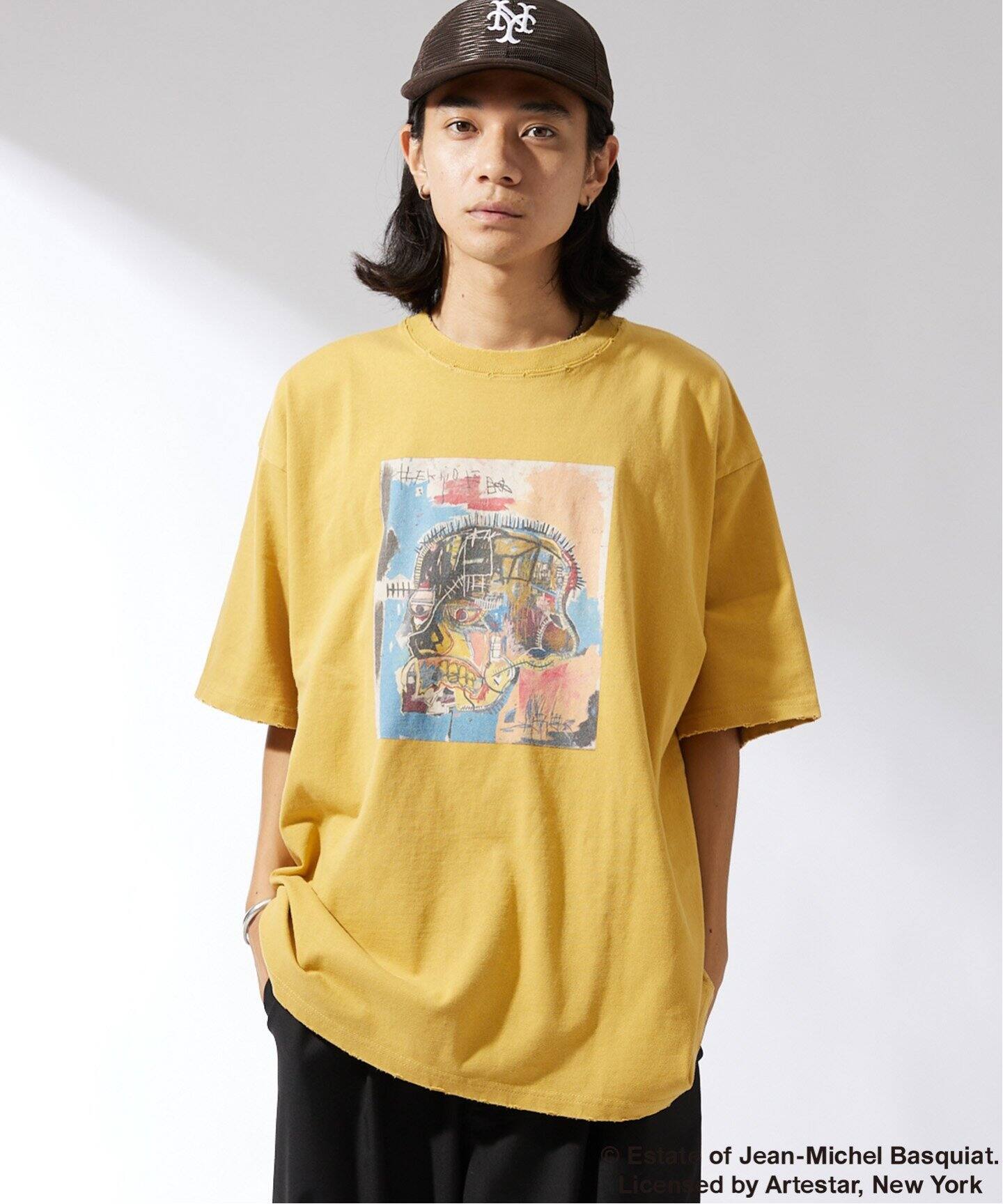 WEB限定 Basquiat / バスキア×JOURNAL STANDARD 別注 アートTシャツ（T