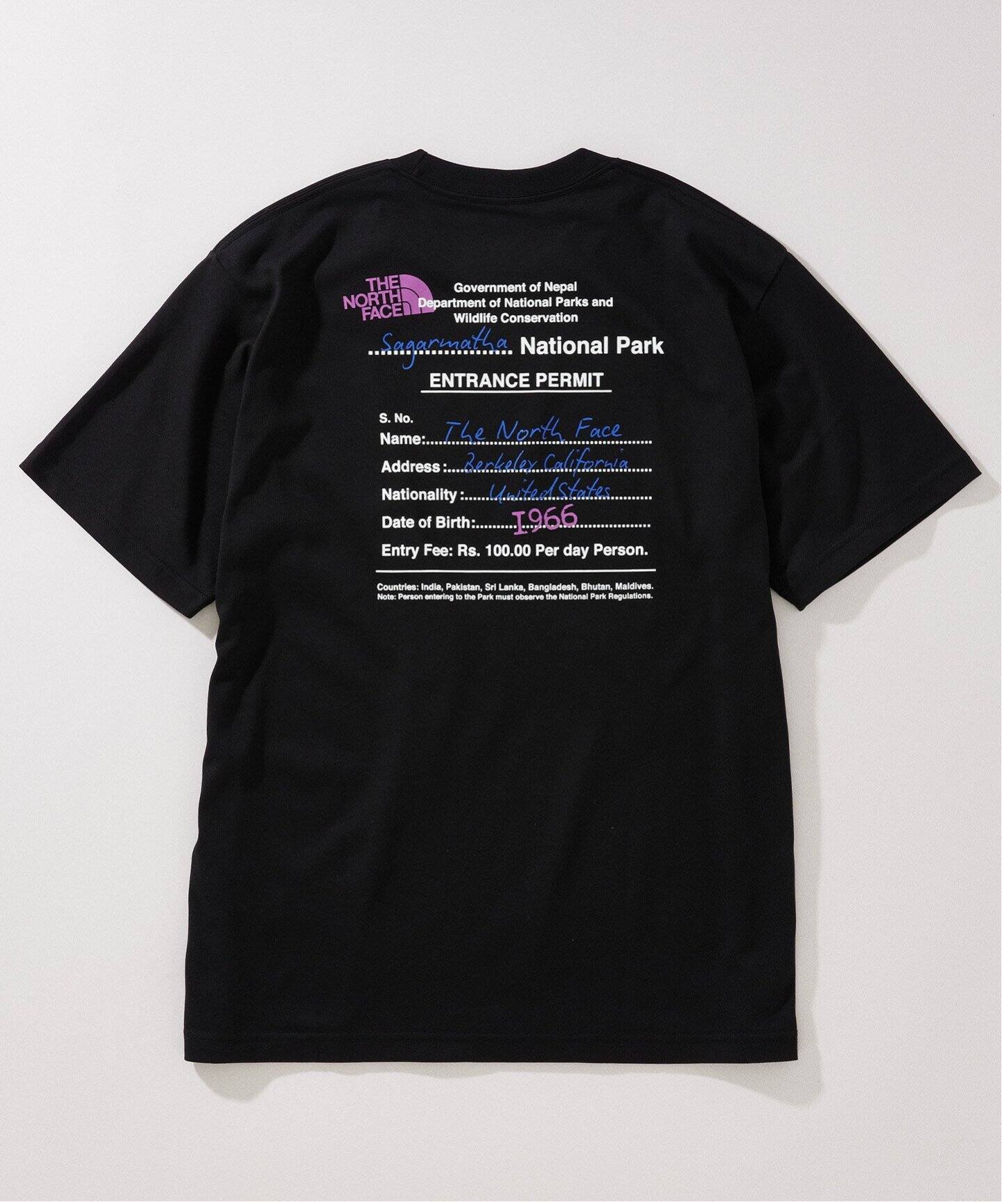 XL 黒 Supreme North Face One World Tee（Supreme The North Face One  