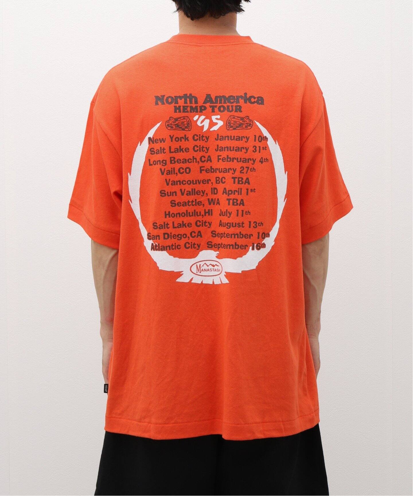 MANASTASH / マナスタッシュ N America HEMP TOUR1（Tシャツ