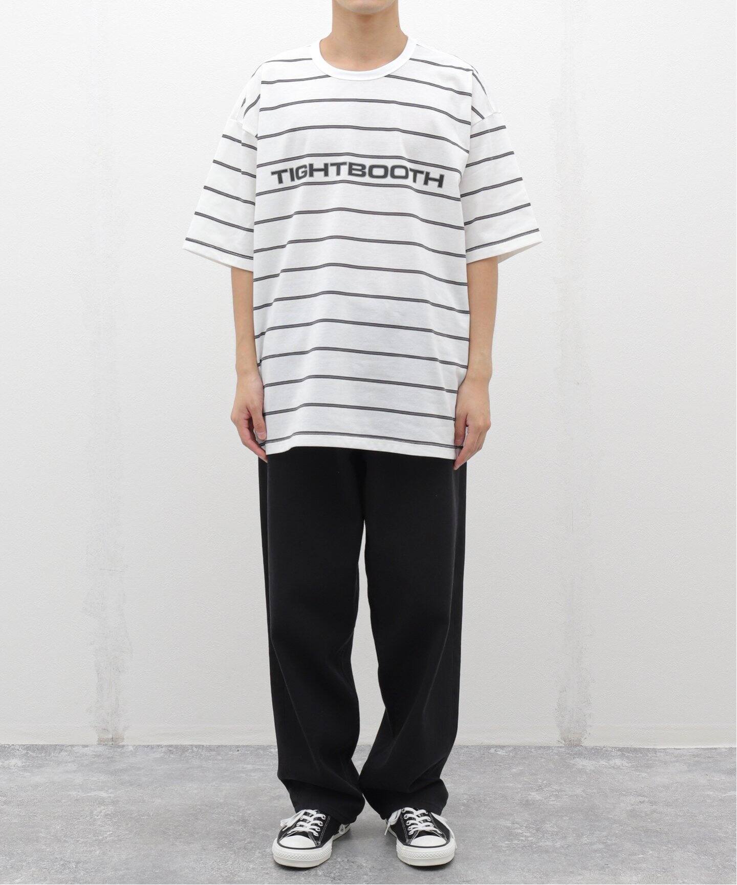 TIGHTBOOTH / タイトブース LOGO BOADER T-SH（Tシャツ