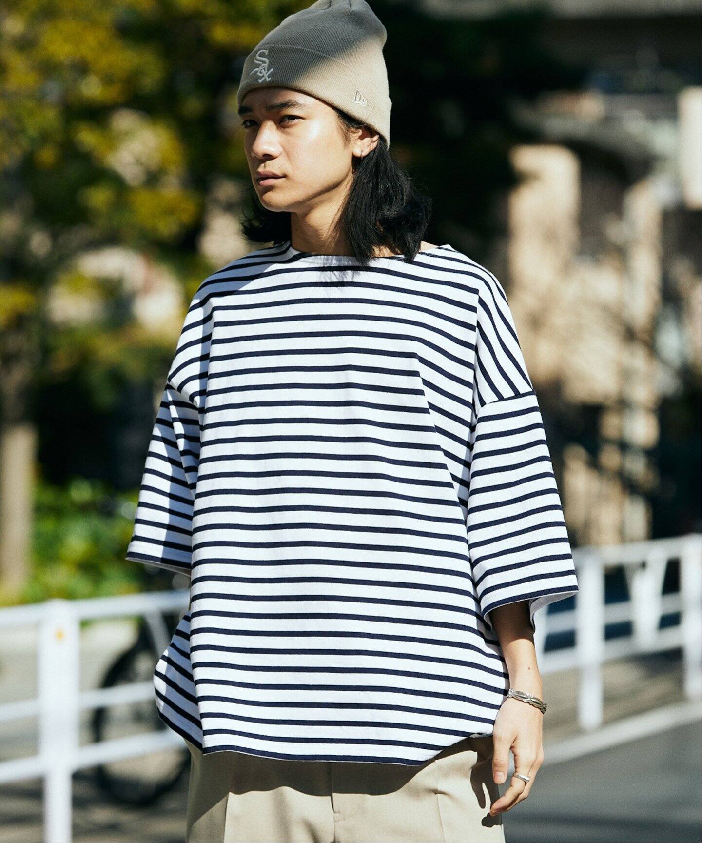 ORCIVAL / オーシバル WIDE BODY BOAT NECK S/S P.O. - SMU COLOR（T 
