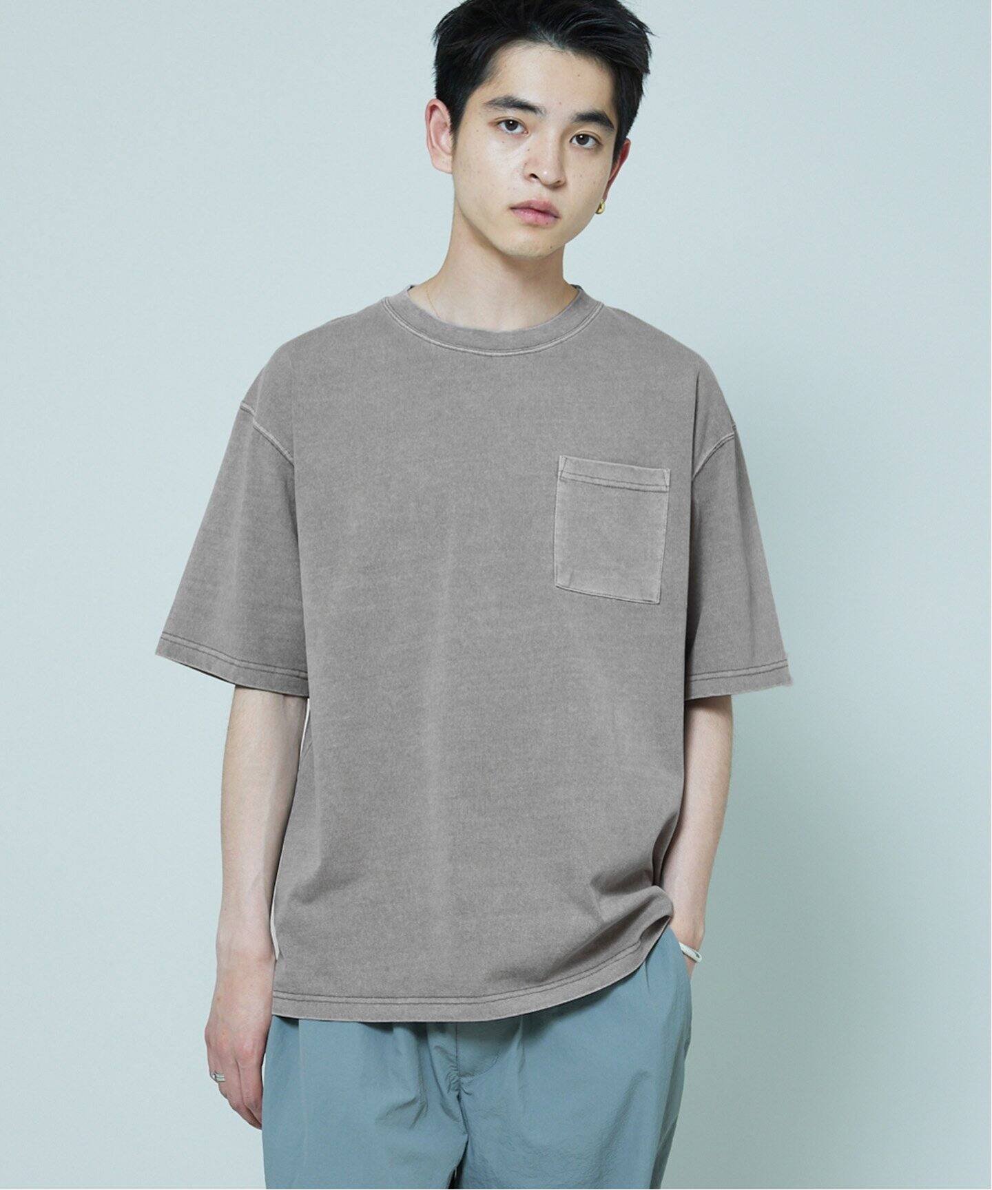 journal standard SHELTECH(R）セットアップ SHELTECH × JOURNAL STANDARD / 別注 ピグメント C/N Tシャツ（T