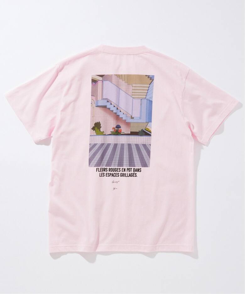 skin × Ana Popescu / SAMEDI プリントTシャツ（Tシャツ／カットソー 