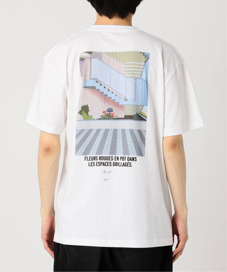 skin × Ana Popescu / SAMEDI プリントTシャツ（Tシャツ／カットソー 