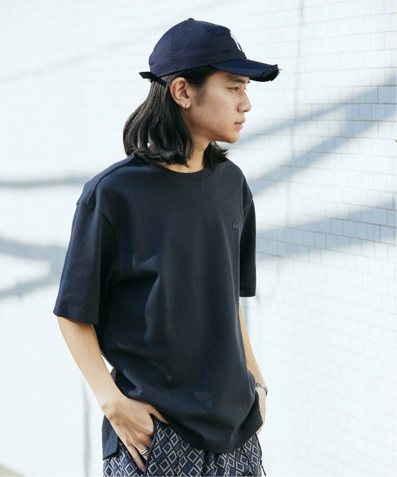 LACOSTE × JS / 別注 HEAVY PIQUE C/N Tシャツ（Tシャツ／カットソー 