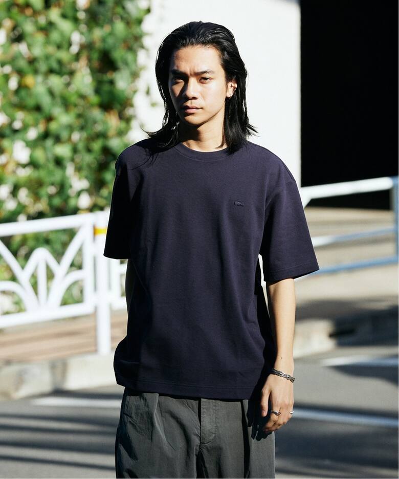 LACOSTE × JS / 別注 HEAVY PIQUE C/N Tシャツ（Tシャツ／カットソー 
