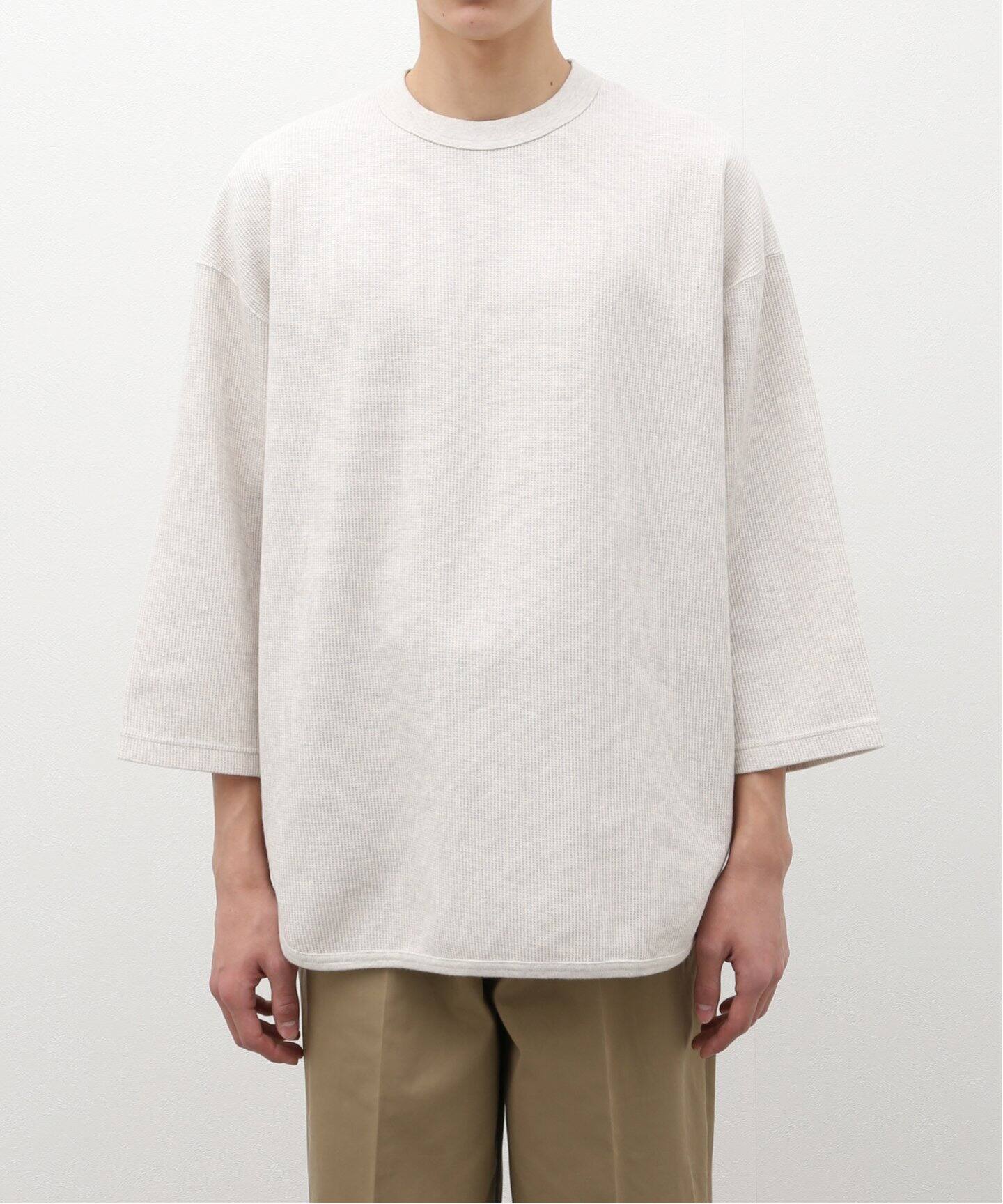 blurhms ROOTSTOCK】Rough Smooth Thermal Baseball T（Tシャツ 