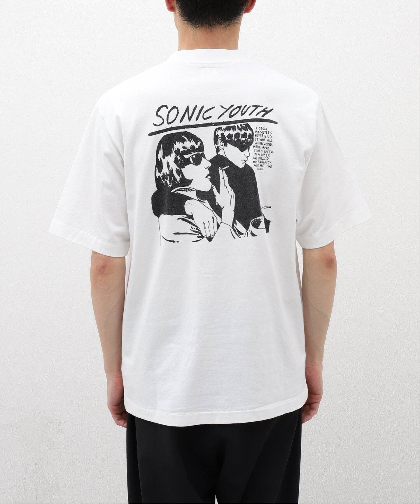 BLURHMS RS / ブラームス Goo Print Tee STANDARD BROOTS24S33SONIC2 