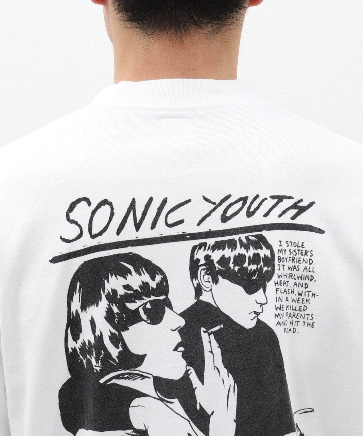 BLURHMS RS / ブラームス Goo Print Tee STANDARD BROOTS24S33SONIC2 