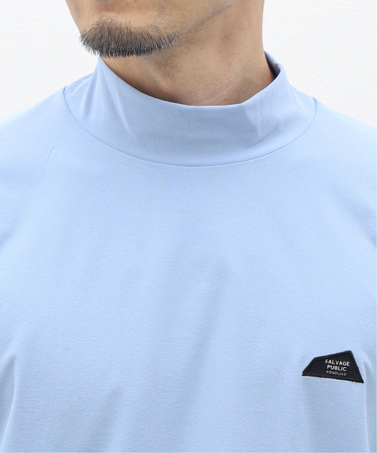 SALVAGE PUBLIC KOLEPA SURF Mockneck S/S(DH Dimple)（Tシャツ