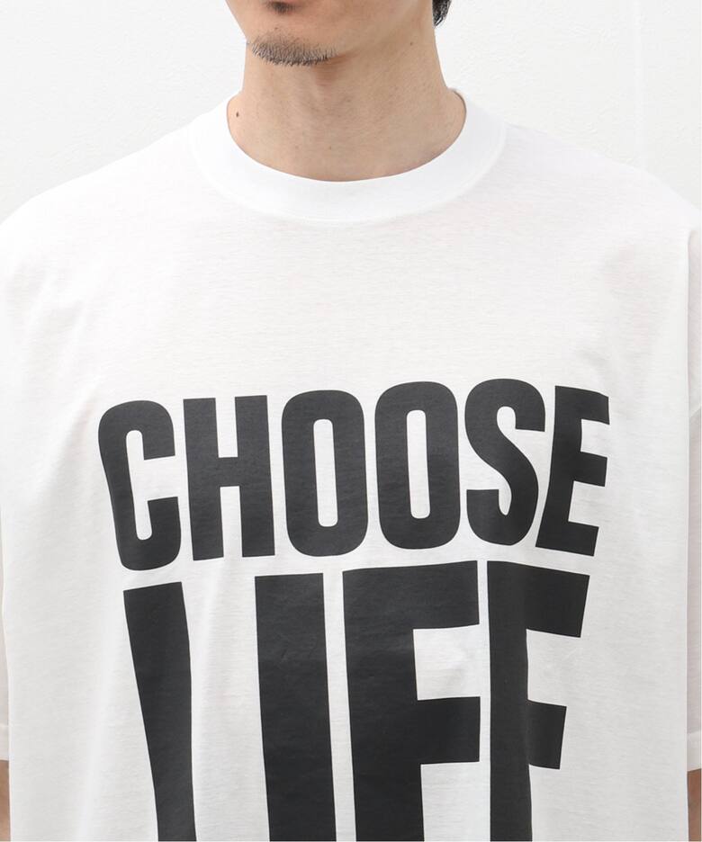 KATHARINE HAMNETT / CHOOSE LIFE TEE（Tシャツ／カットソー 