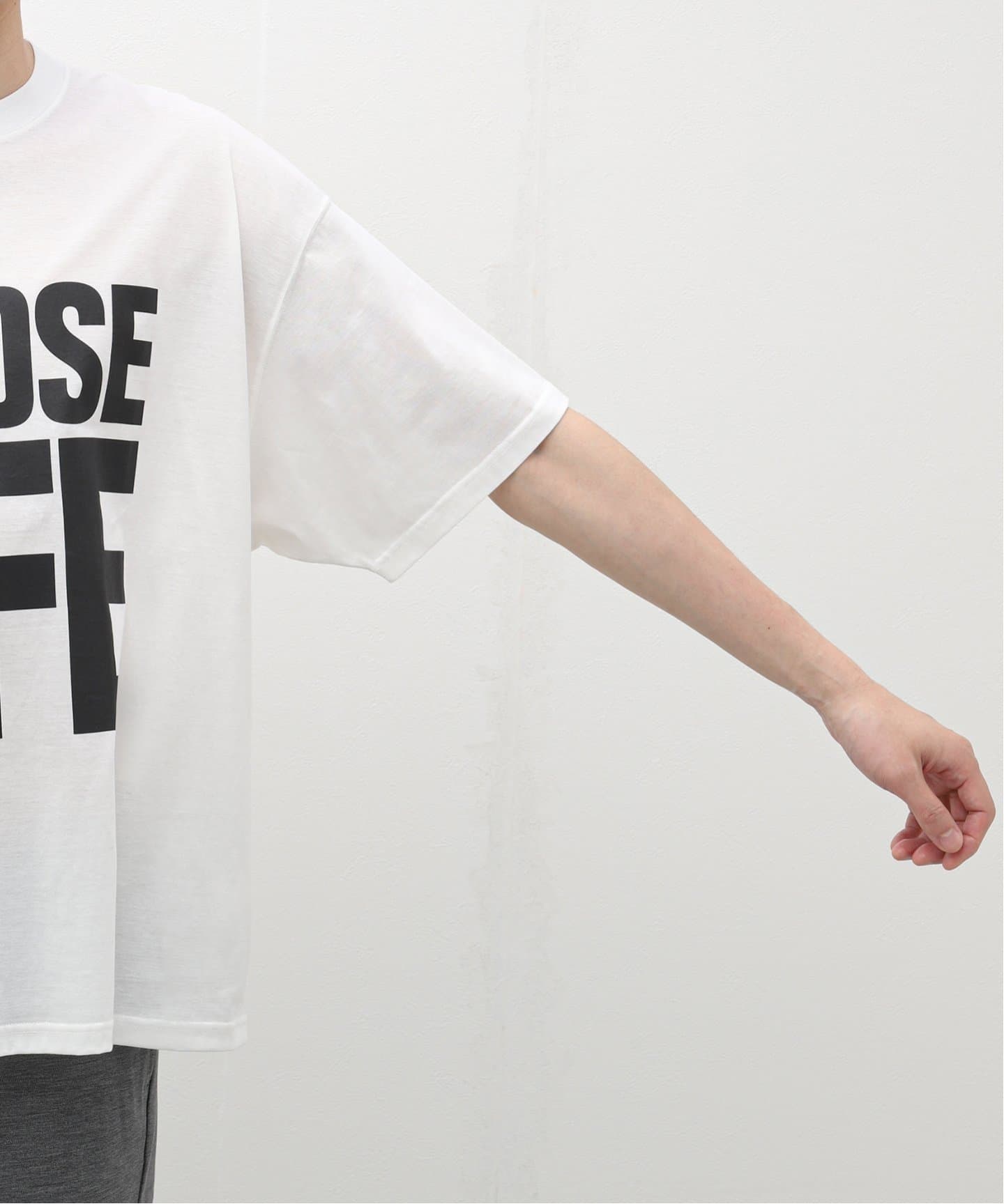 KATHARINE HAMNETT / CHOOSE LIFE TEE（Tシャツ／カットソー