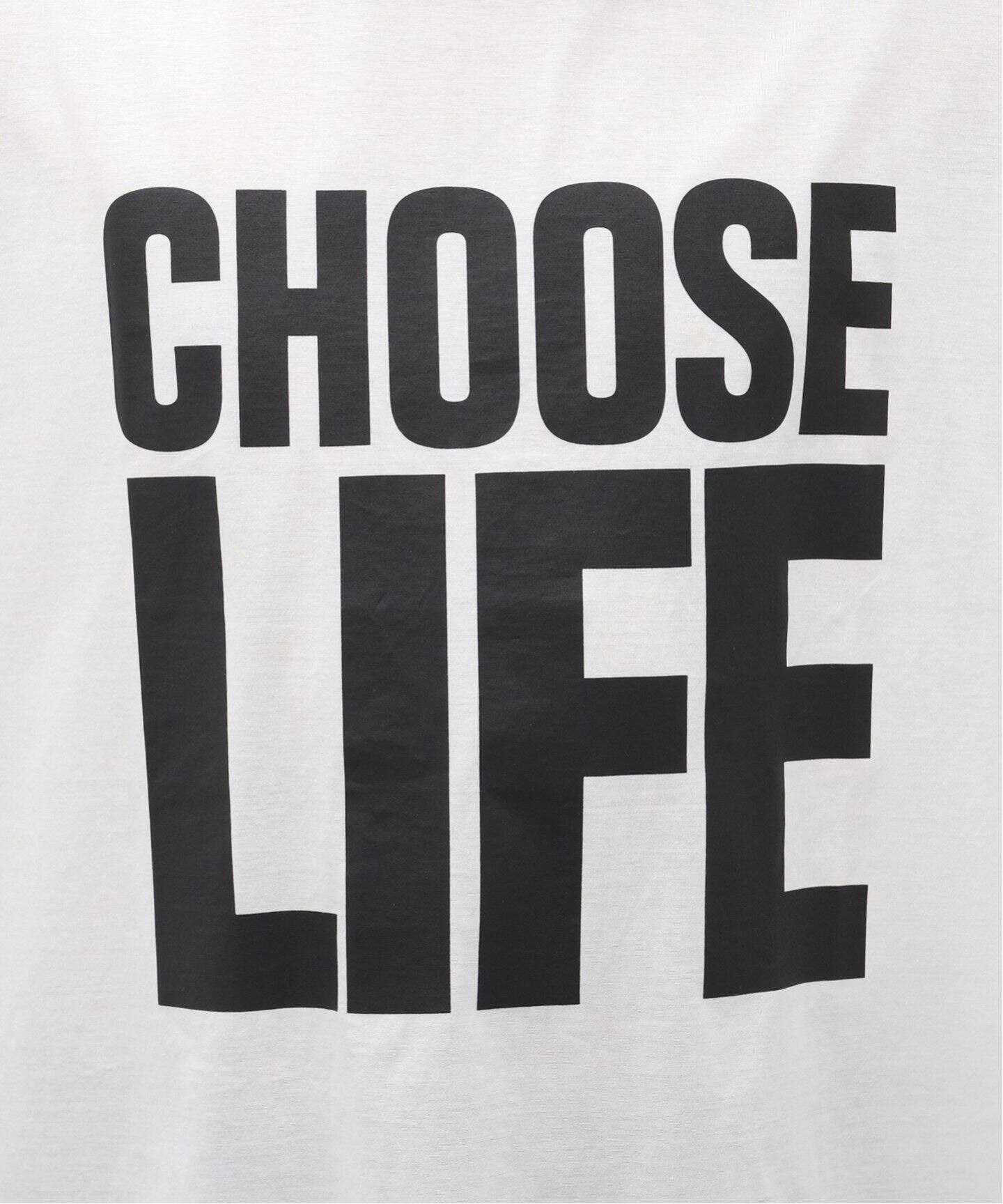 KATHARINE HAMNETT / CHOOSE LIFE TEE（Tシャツ／カットソー