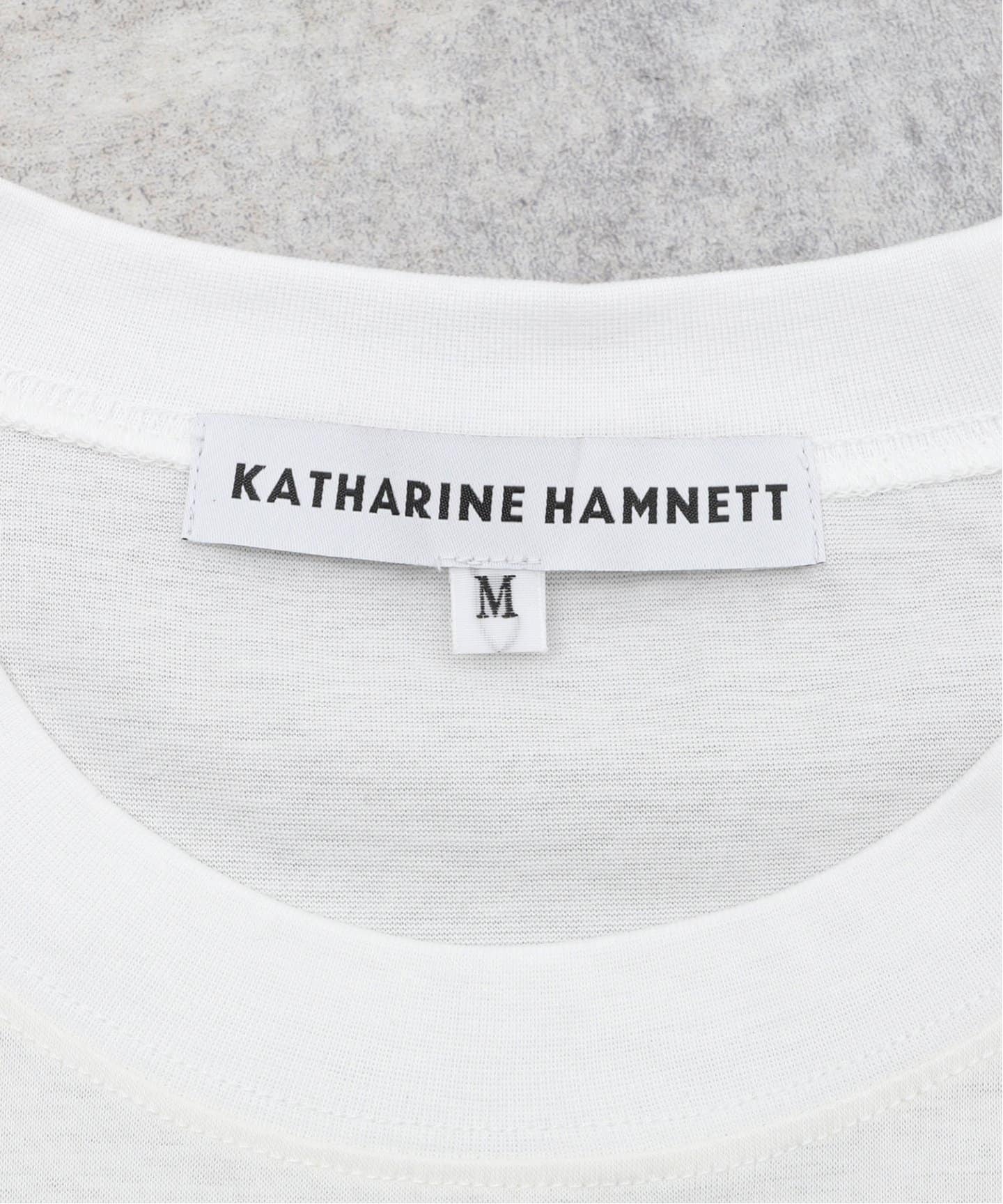 KATHARINE HAMNETT / CHOOSE LIFE TEE（Tシャツ／カットソー