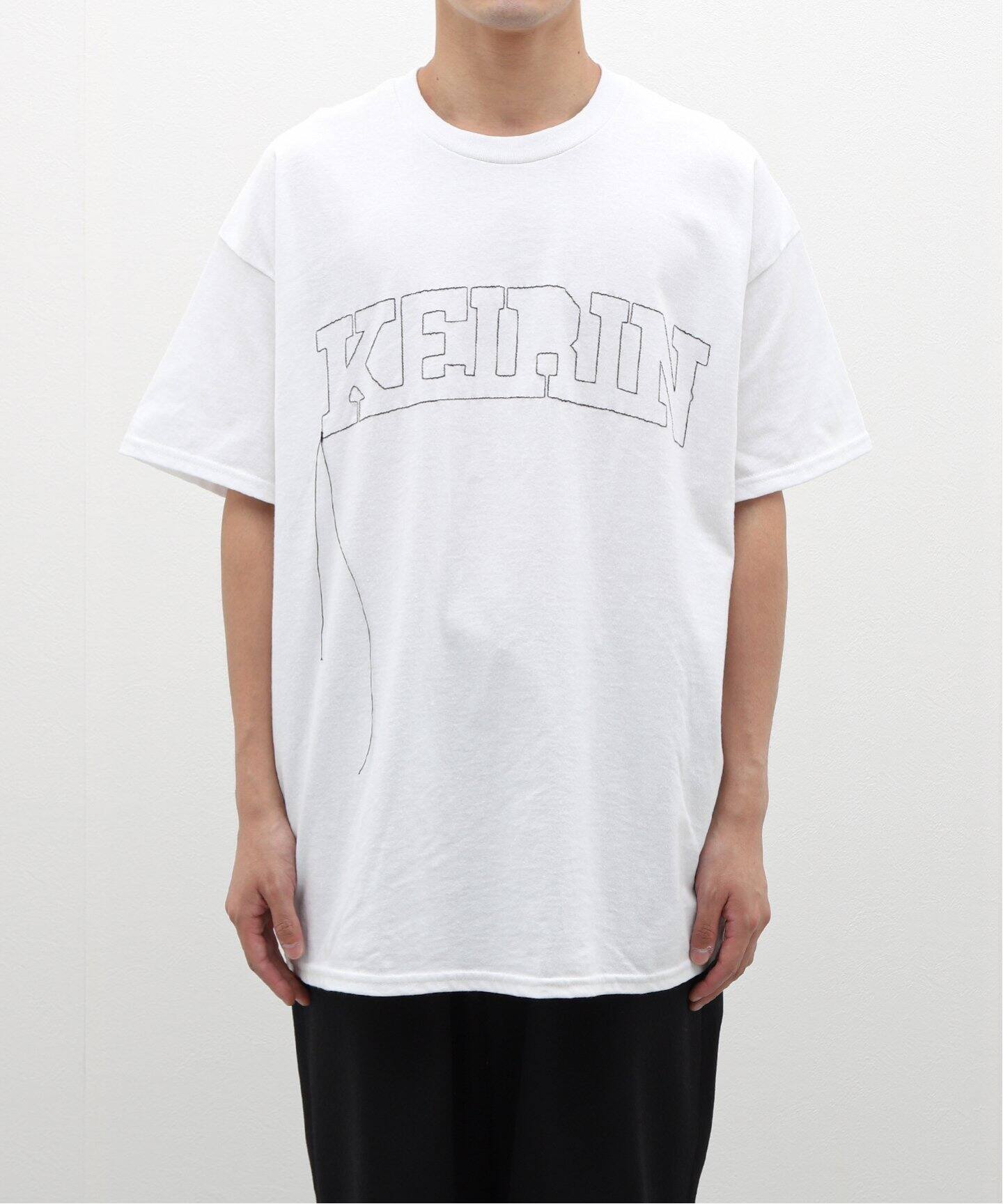 FLIP THE CIRCLE Tシャツ Mサイズ SUPER MARKET × Circles / RF Stitch T-shirt（Tシャツ