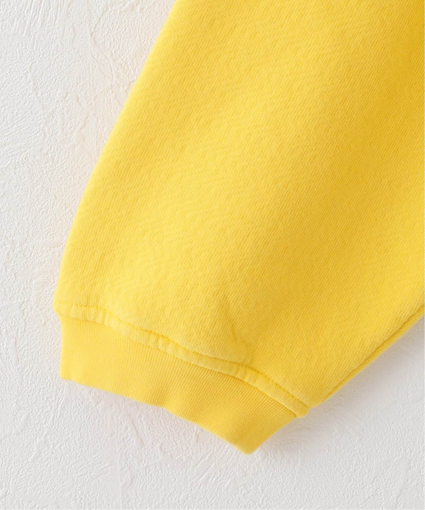 ERL / イーアールエル】 MEN YELLOW CHECKER SWIRL HOODIE KNIT
