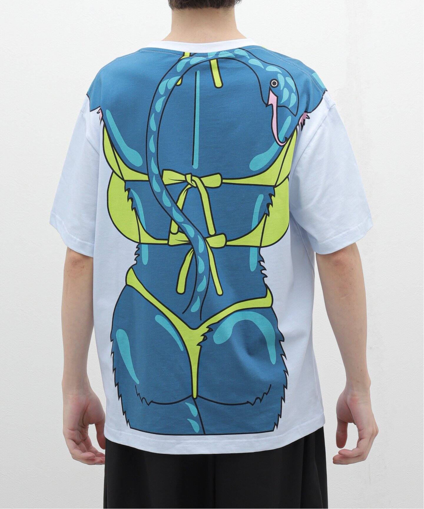 CHARLES JEFFREY LOVERBOY ユニセックス フードティー Charles Jeffrey LOVERBOY】 SEXY BEASTS TEE（Tシャツ