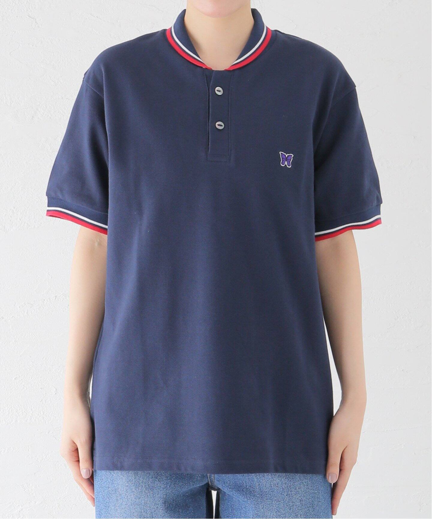 NEEDLES / ニードルズ】 Shawl Collar S/S - Cotton ポロシャツ  