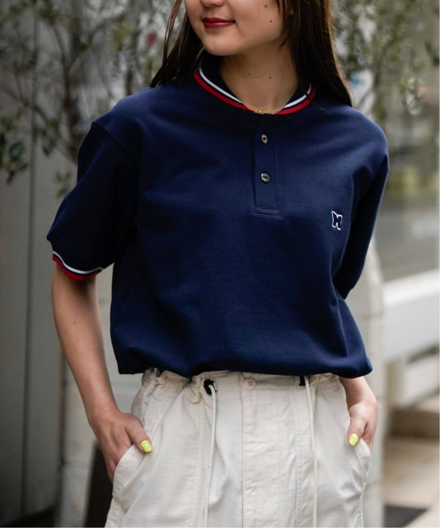 NEEDLES / ニードルズ】 Shawl Collar S/S - Cotton ポロシャツ  