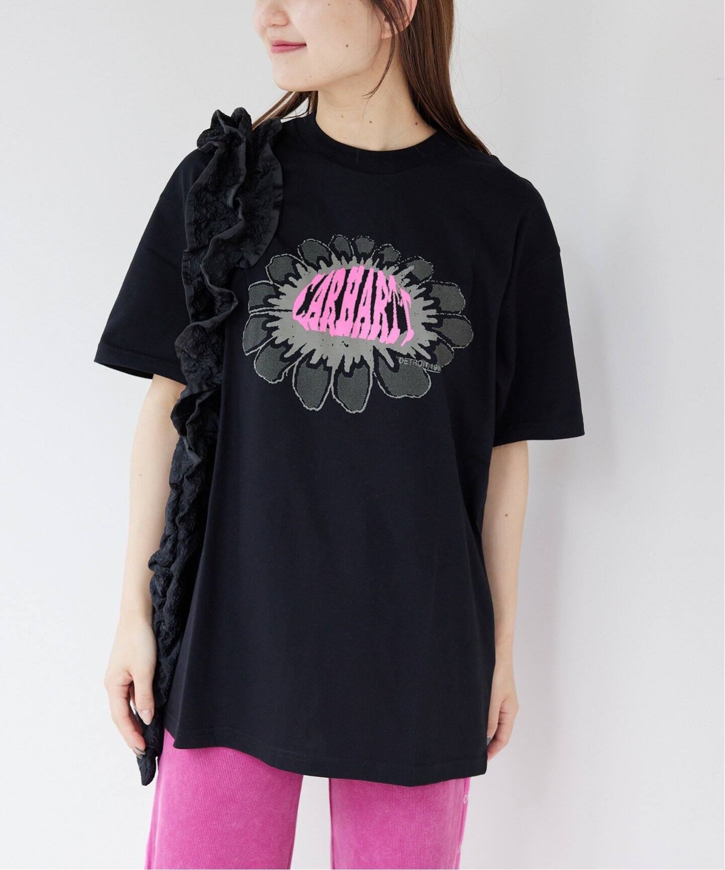 CARHARTT S/S PIXEL FLOWER T-SHIRT I033161（Tシャツ／カットソー  