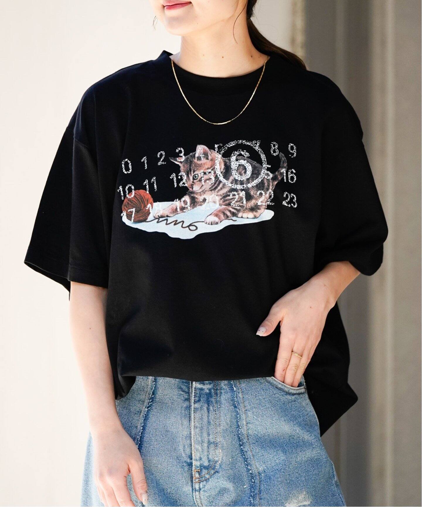 MM6 Maison Margiela/エムエム6 メゾン マルジェラ】T-SHIRT（Tシャツ  