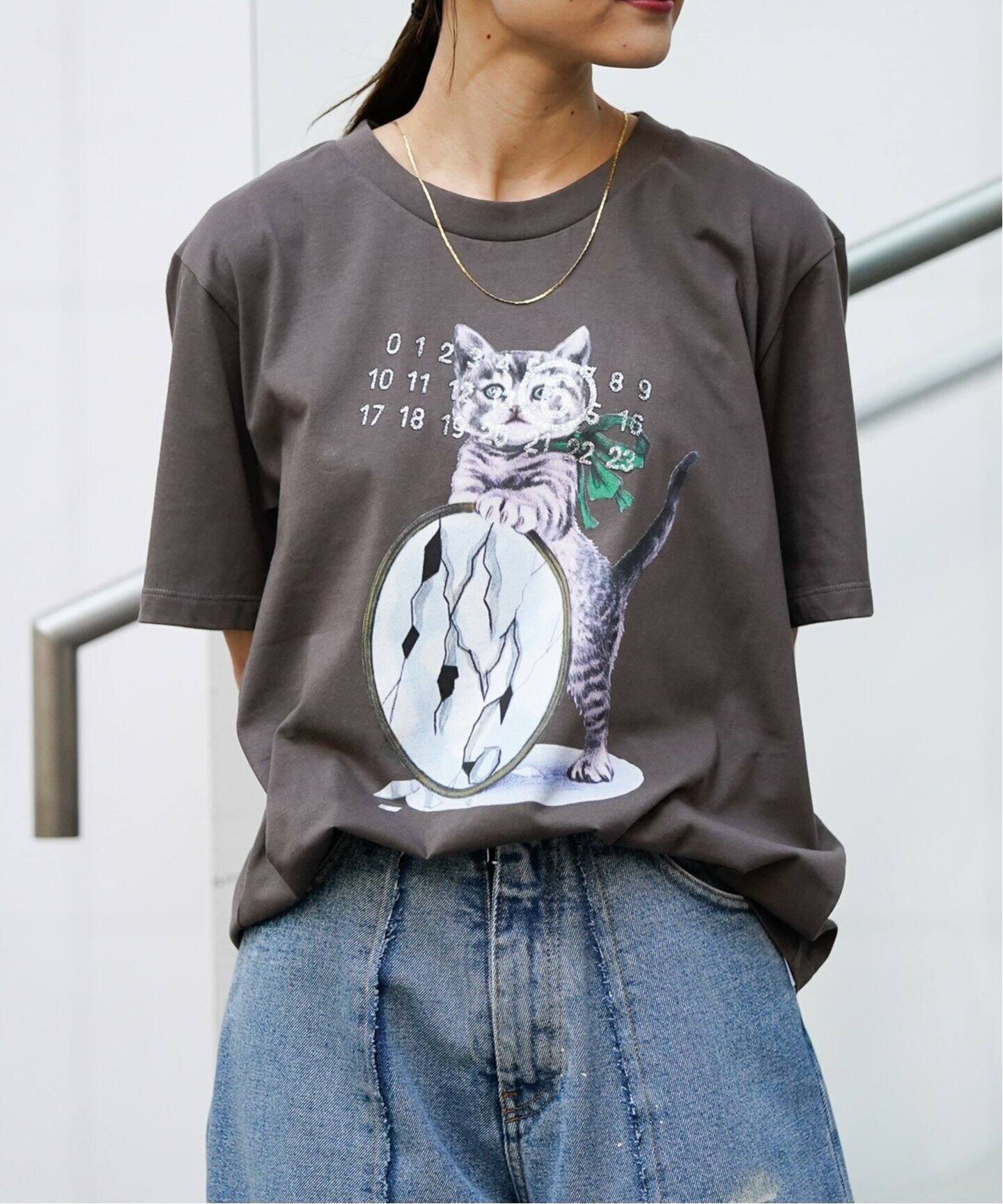 MM6 Maison Margiela/エムエム6 メゾン マルジェラ】T-SHIRT（Tシャツ 