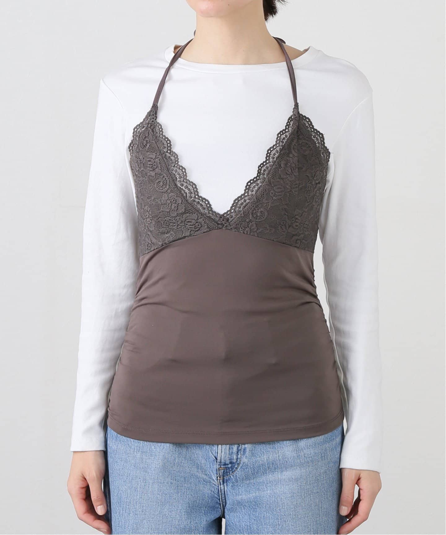 ason アズオン as’’on シースルー トップス tシャツ 長袖 ason アズオン as''on シースルー トップス tシャツ 長袖