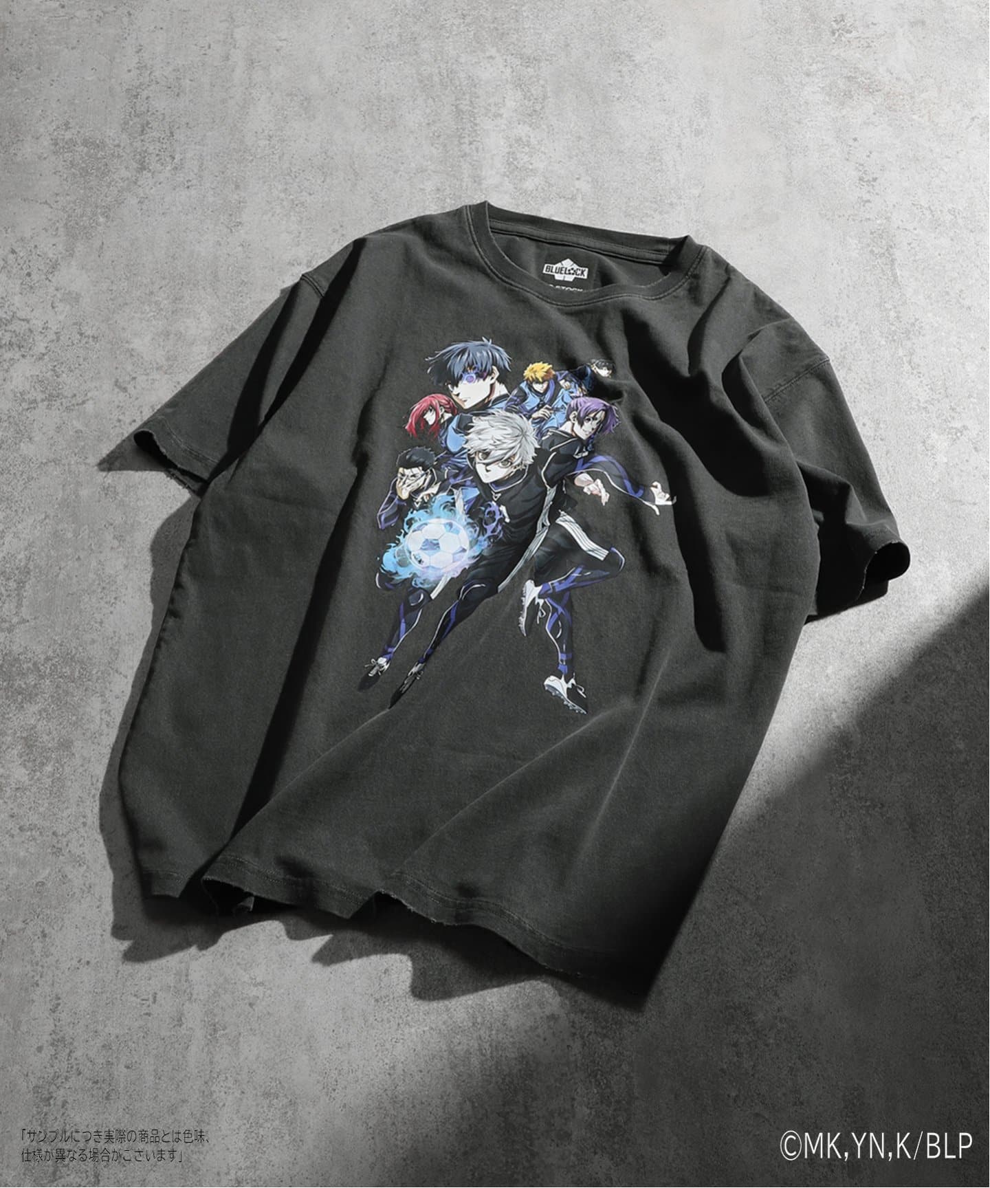 ブルーロックピグメントTシャツ（Tシャツ／カットソー）｜B.C