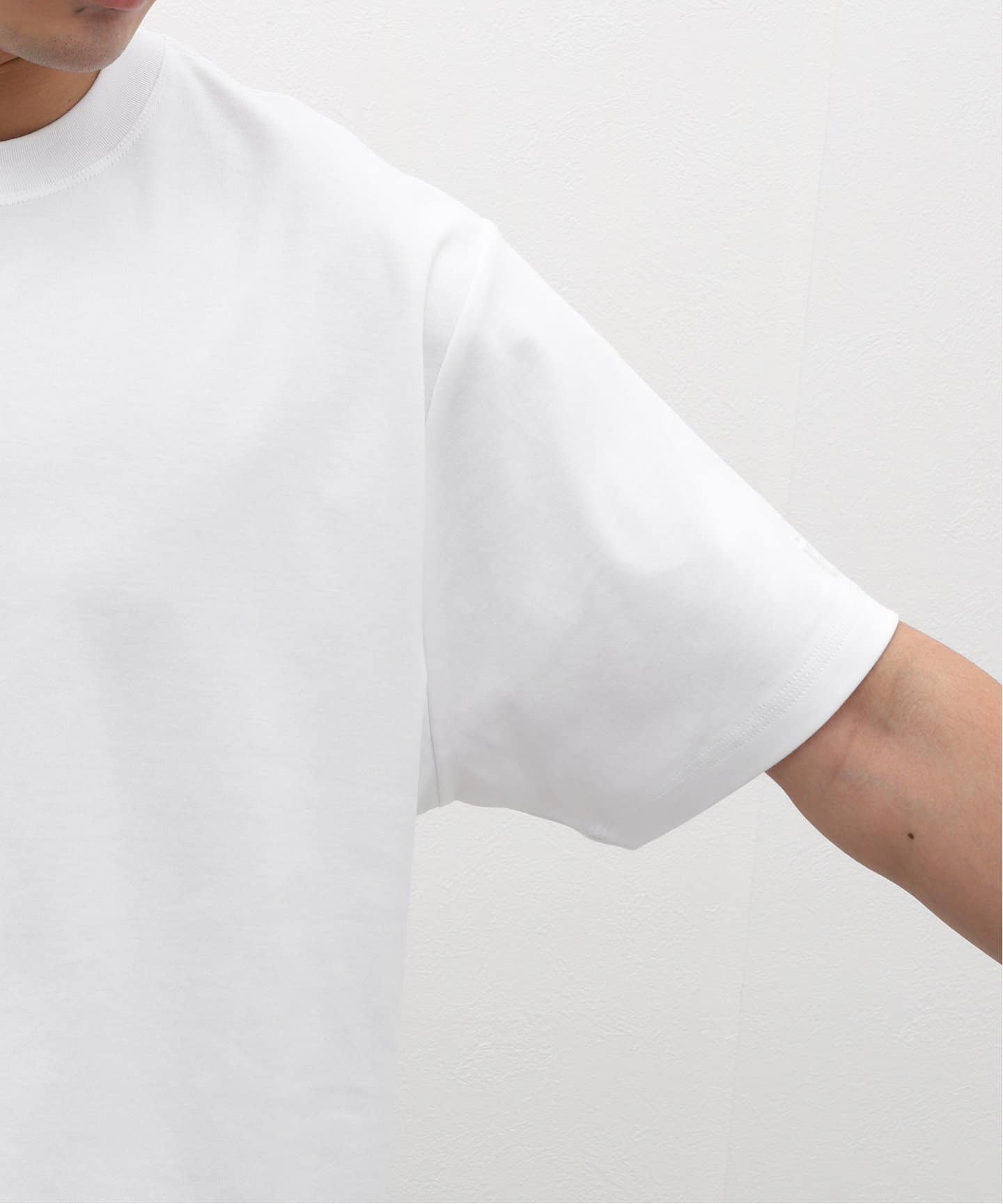 シルケットスムース クルーネックT（Tシャツ／カットソー）｜B.C