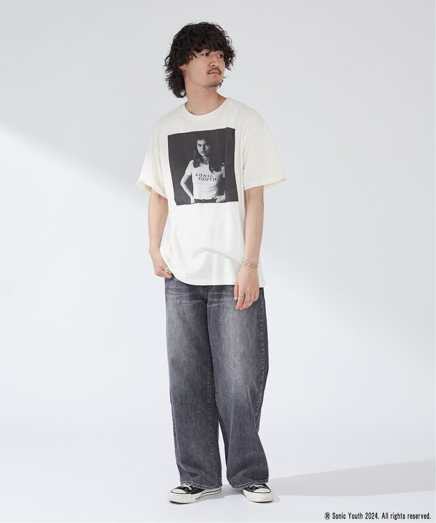 SONIC YOUTH LADY 別注Tシャツ（Tシャツ／カットソー）｜B.C