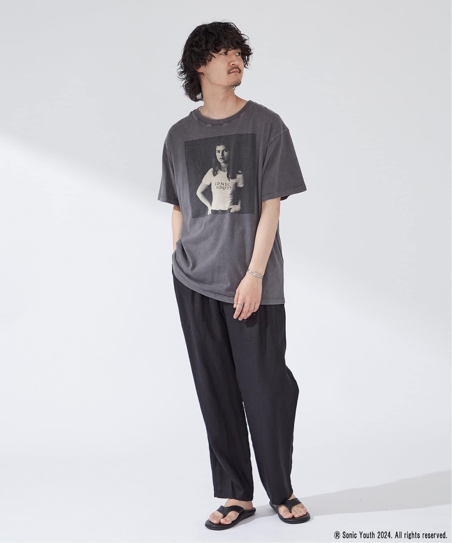 SONIC YOUTH LADY 別注Tシャツ（Tシャツ／カットソー）｜B.C
