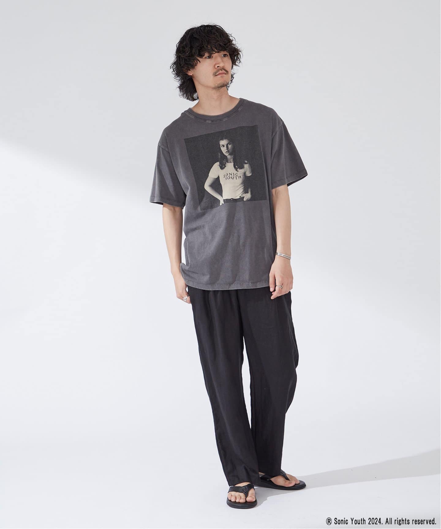 SONIC YOUTH LADY 別注Tシャツ（Tシャツ／カットソー）｜B.C