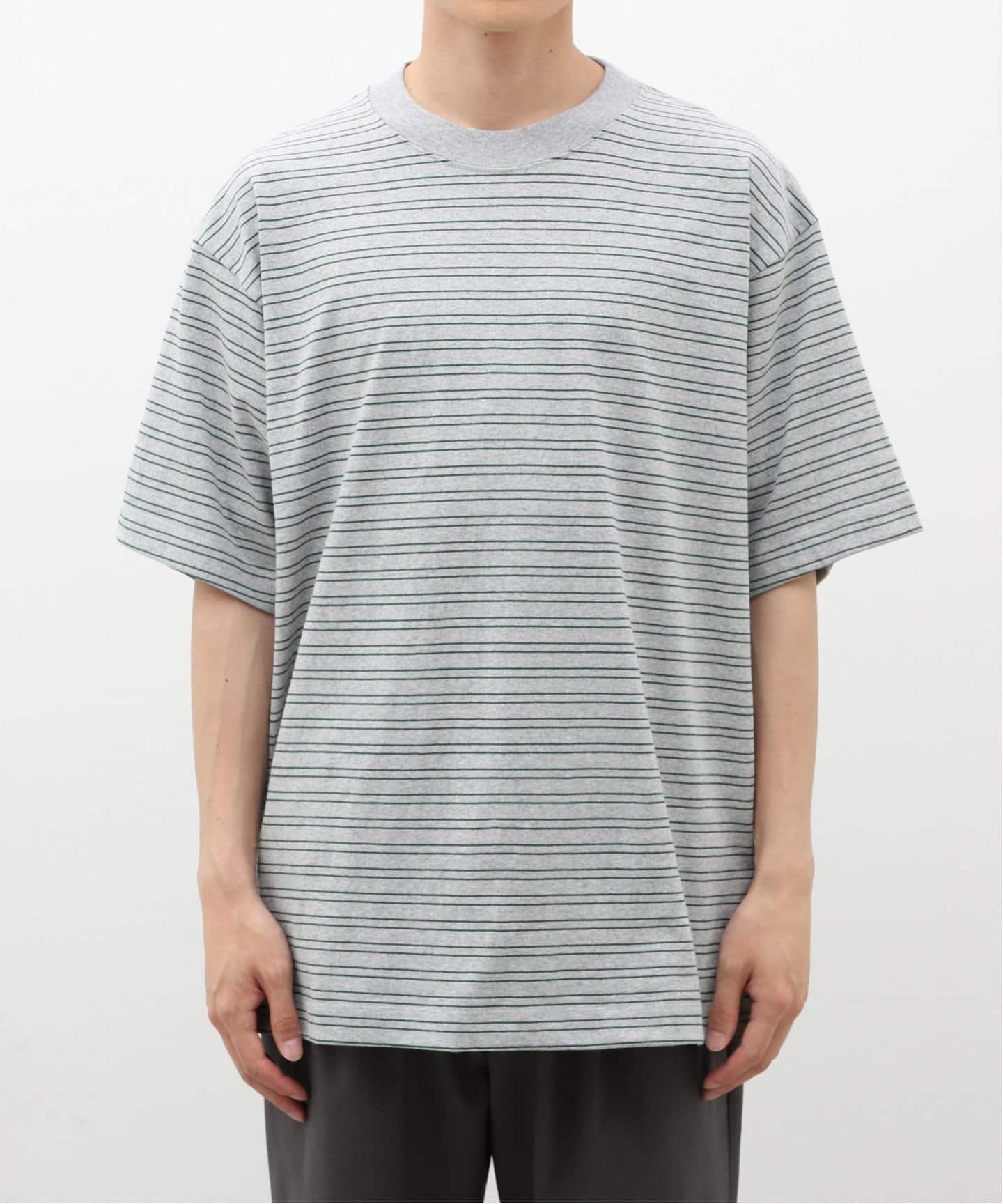ベイクルーズストア　Tシャツ Connection Between People】ルーズボーダーTシャツ（Tシャツ
