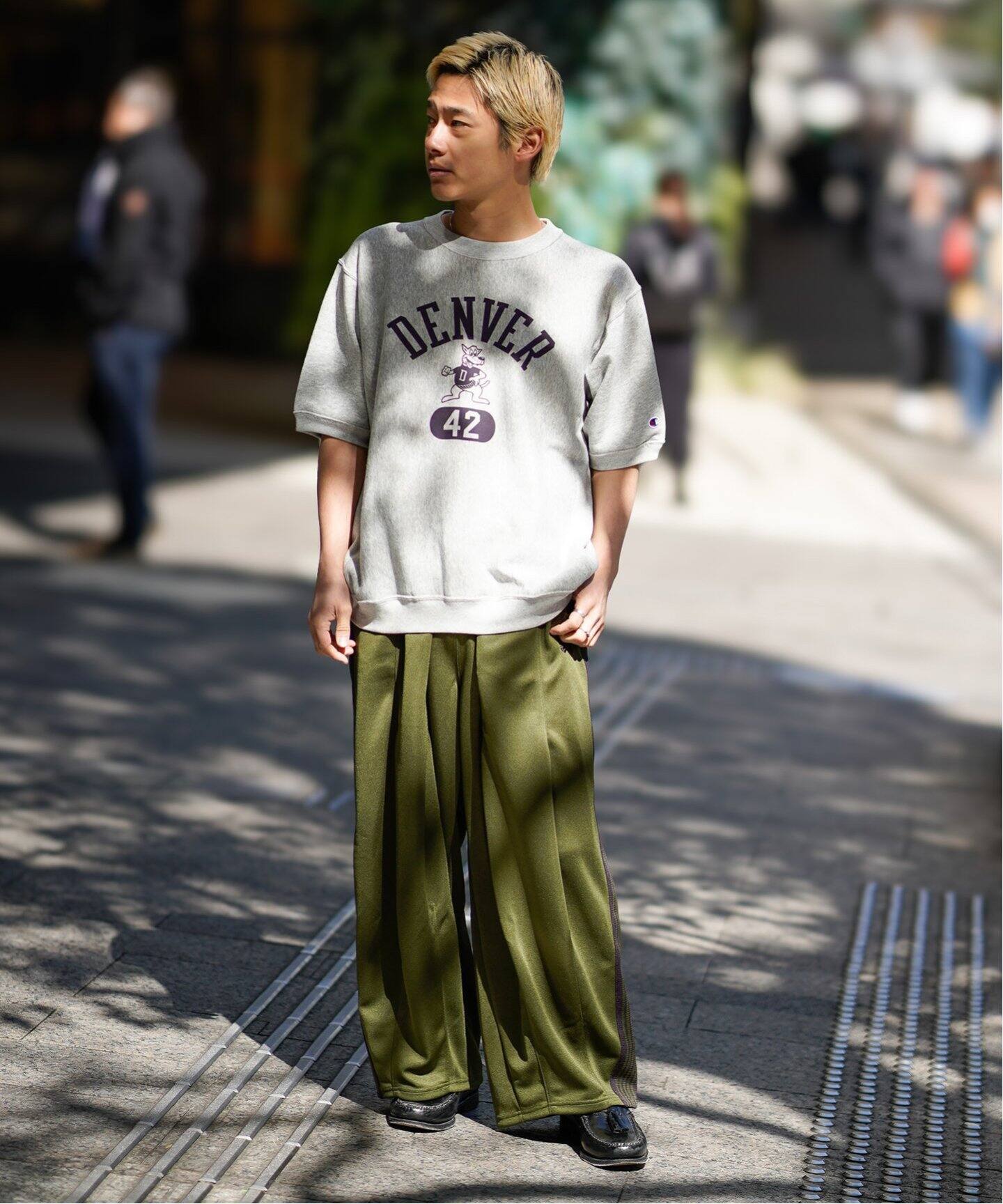 Champion / チャンピオン】REVERSE WEAVE HALF SLEEVE SWEAT  