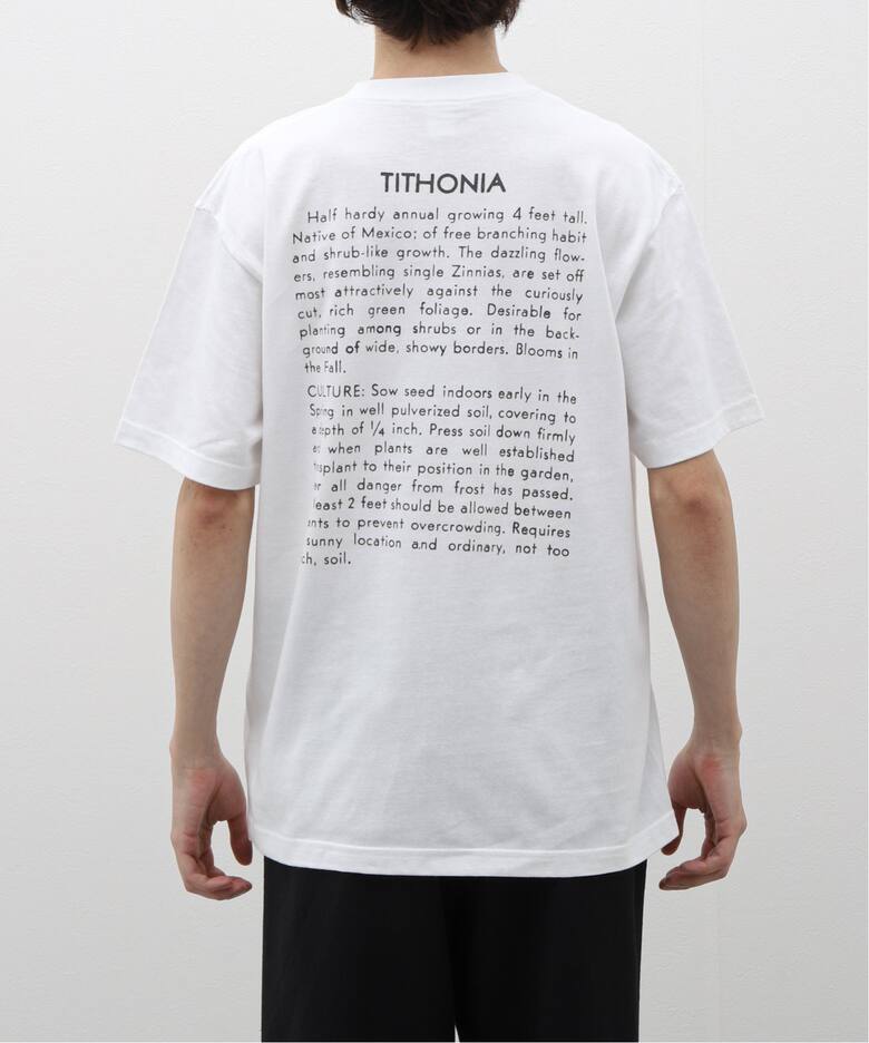 niche. Flower Seeds TShirts HS24 JAC01（Tシャツ／カットソー）｜JOINT WORKS（ジョイント