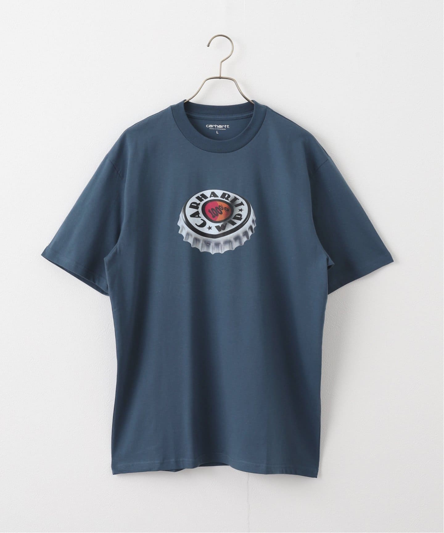 さらに100円引き◆CARHARTT◆S/S BOTTLE CAP T-SHIRT Carhartt S/S BOTTLE CAP T-SHIRT I033179（Tシャツ／カットソー
