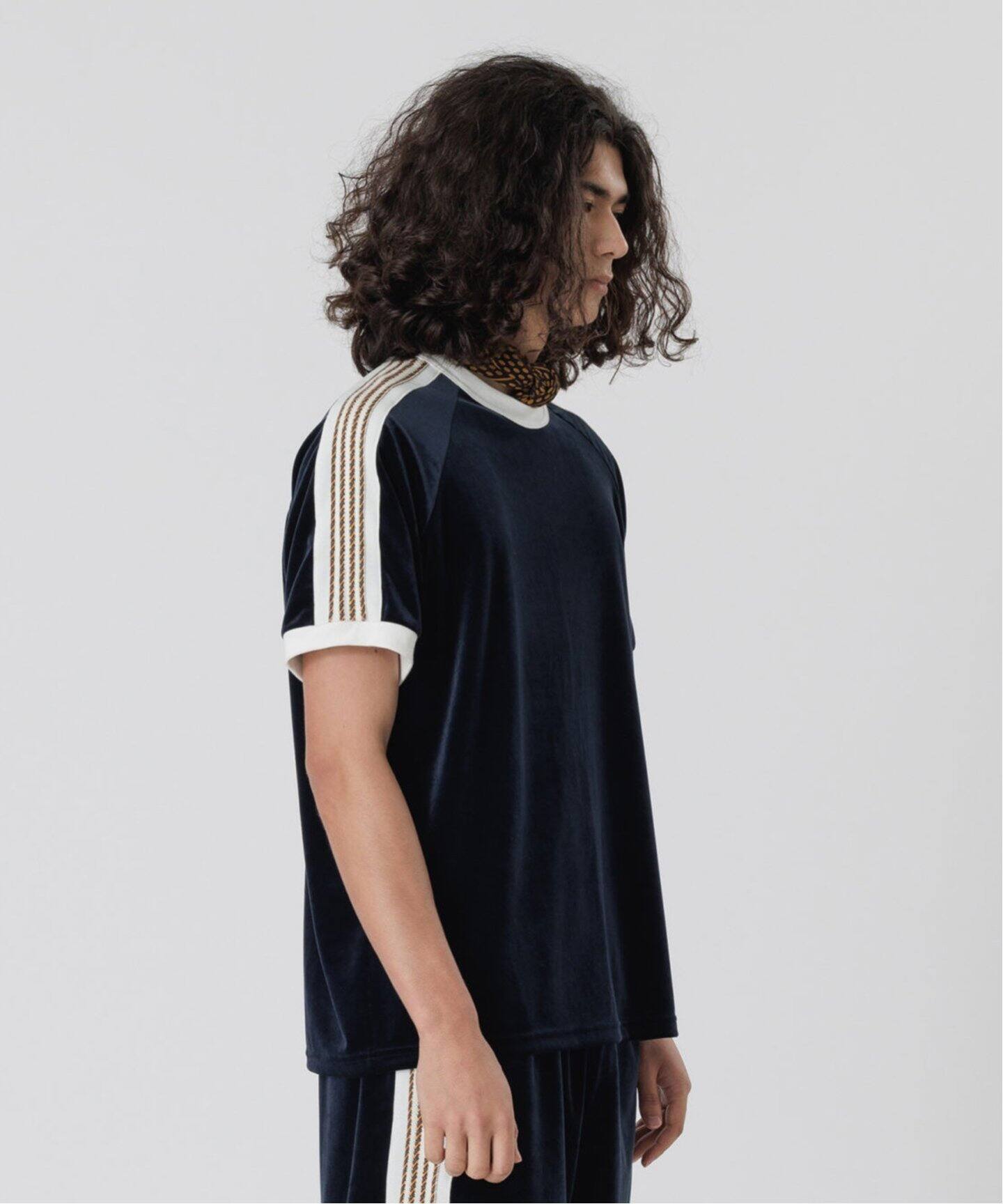 Sasquatch.F LACE TAPE VELOUR T-SHIRT 24SSCST- 007（Tシャツ