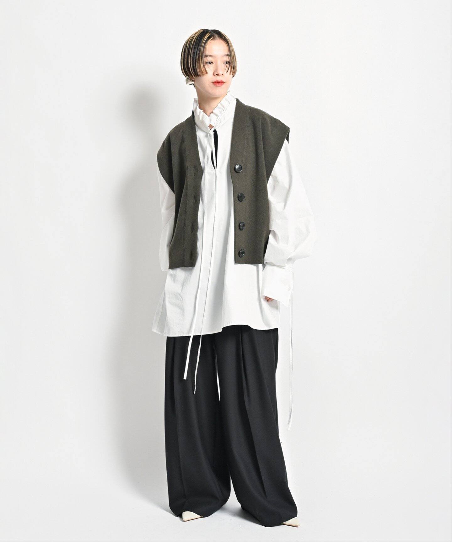 V NECK ニットベスト（ニット／セーター）｜CITYSHOP（シティショップ 